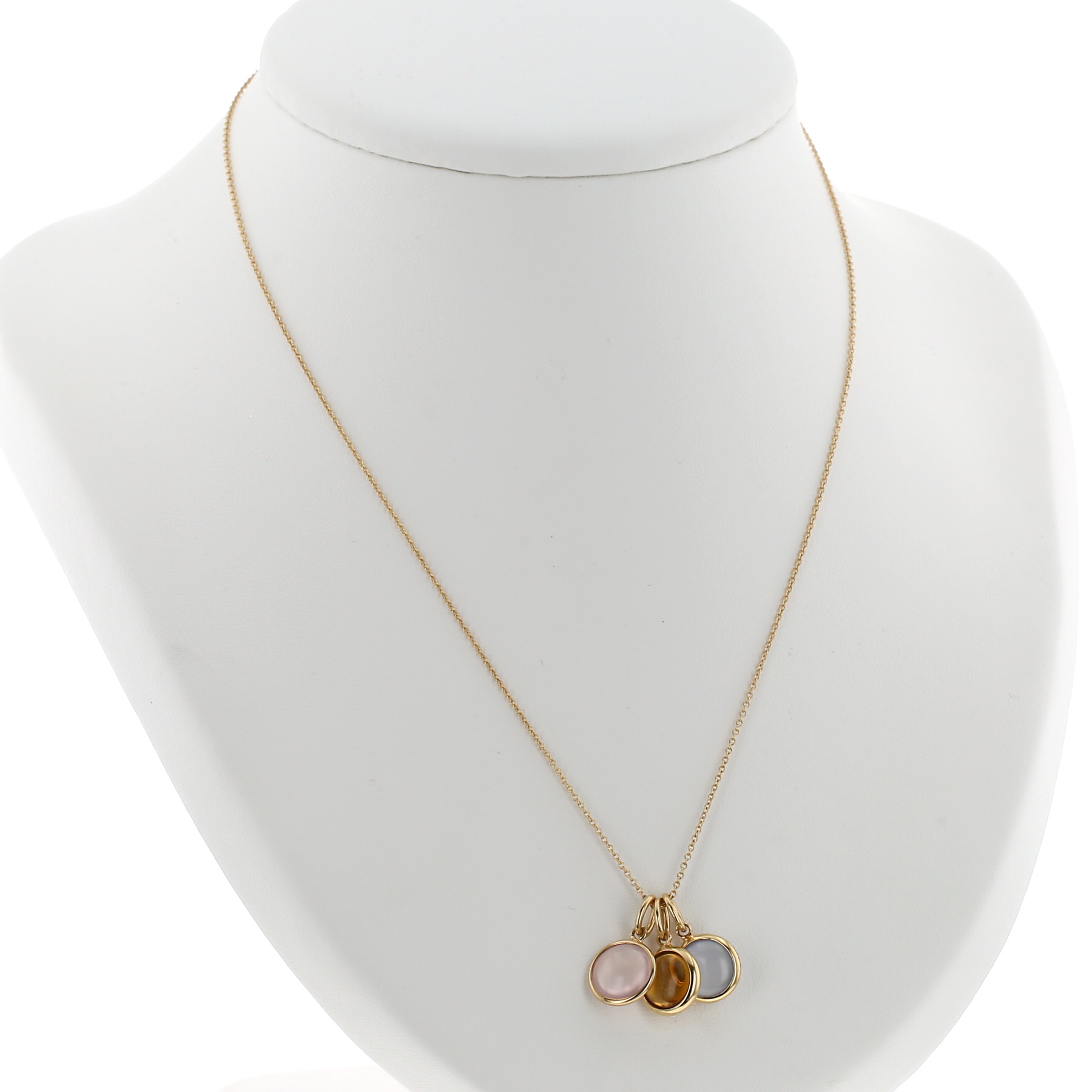 Collar Tiffany 
Co  de oro amarillo y piedras finas
