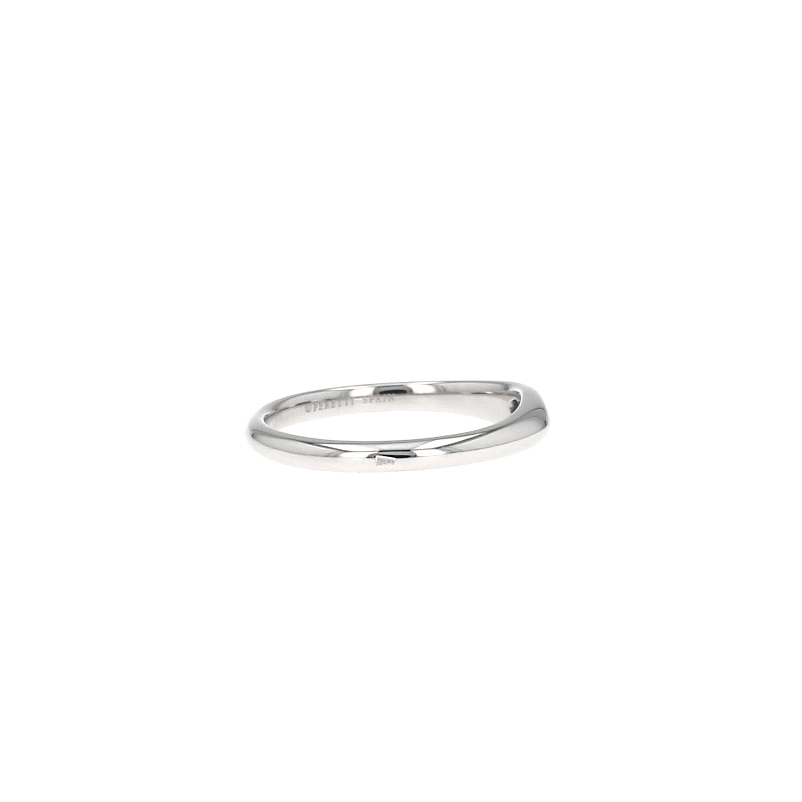 Tiffany 
Co  wedding ring in platinium and diamond