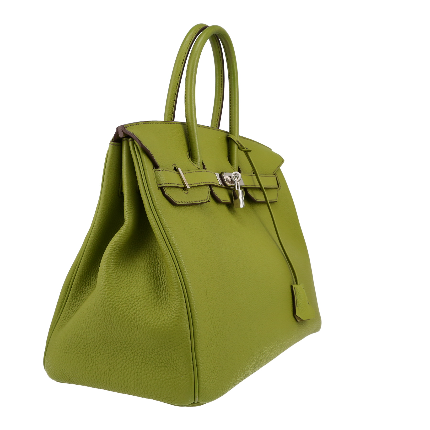 Hermès  Birkin 35 cm handbag  in anise green togo leather
