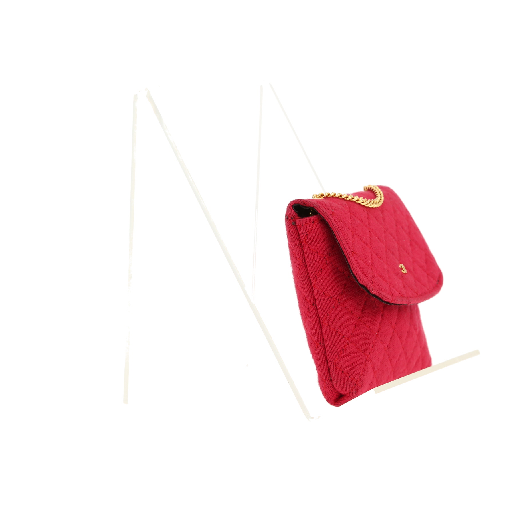 Chanel  Vintage handbag  in red canvas