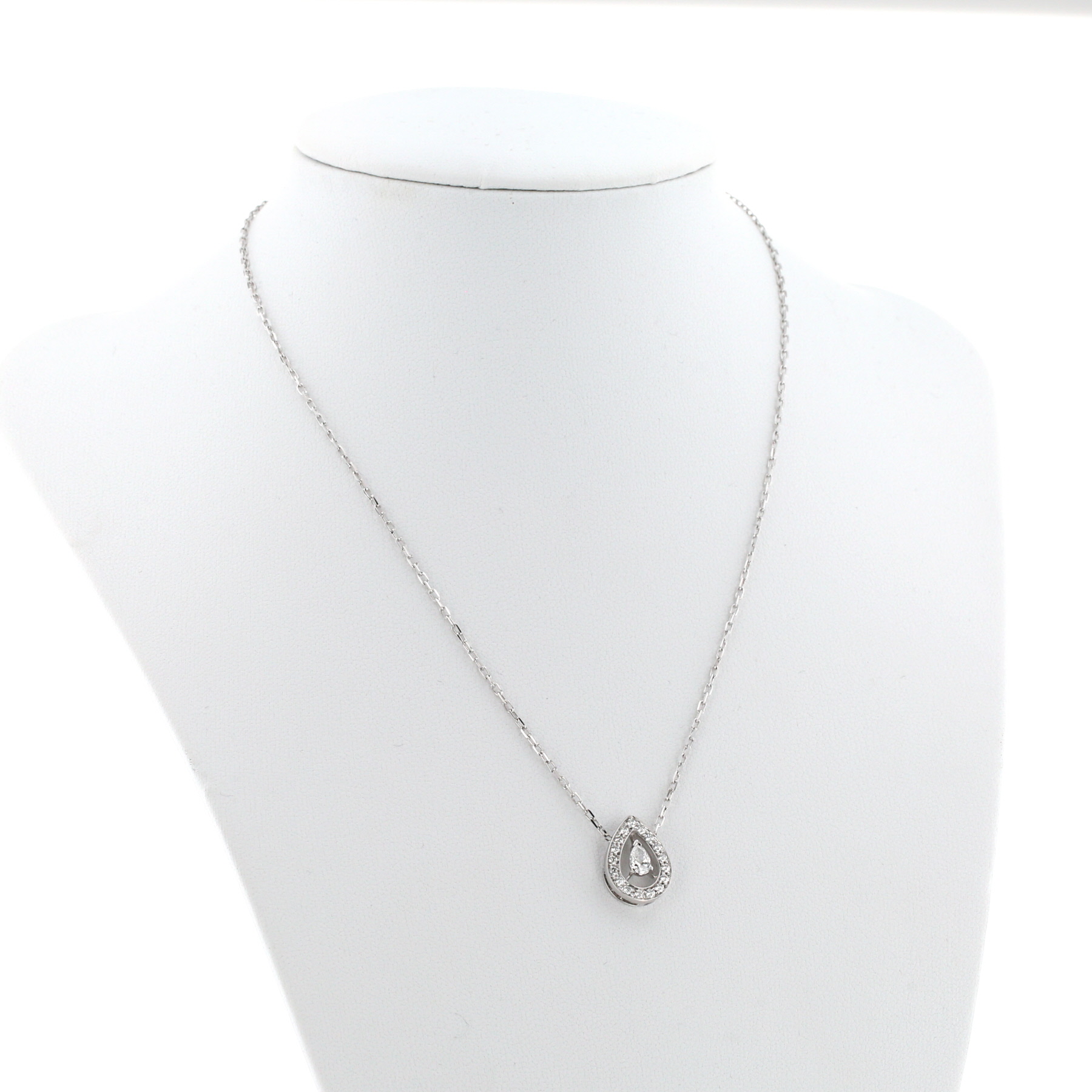 Boucheron Ava necklace in white gold and diamonds Boucheron Ava necklace in white gold and diamonds