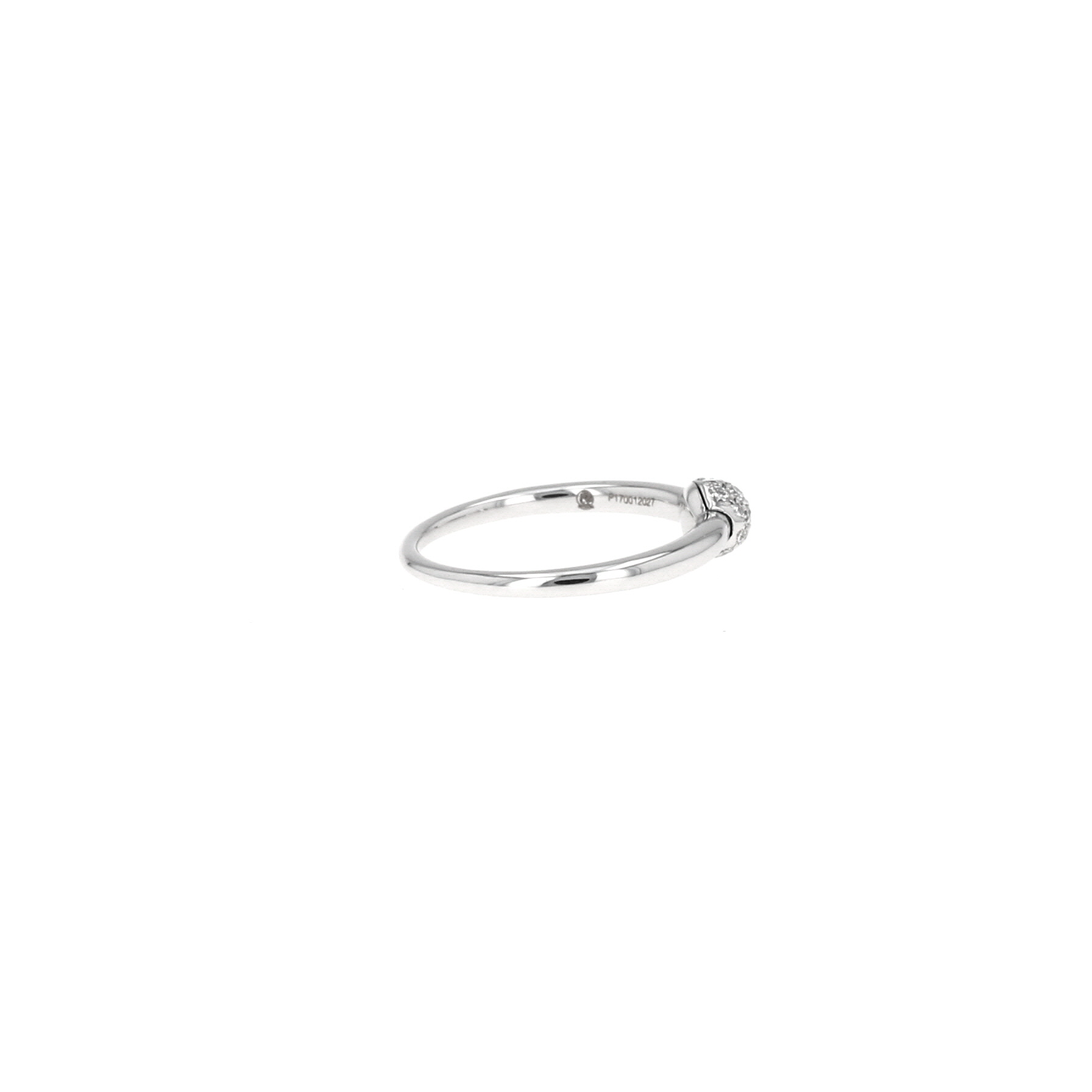 Anello Pomellato M'ama Non M'ama in oro bianco e diamante