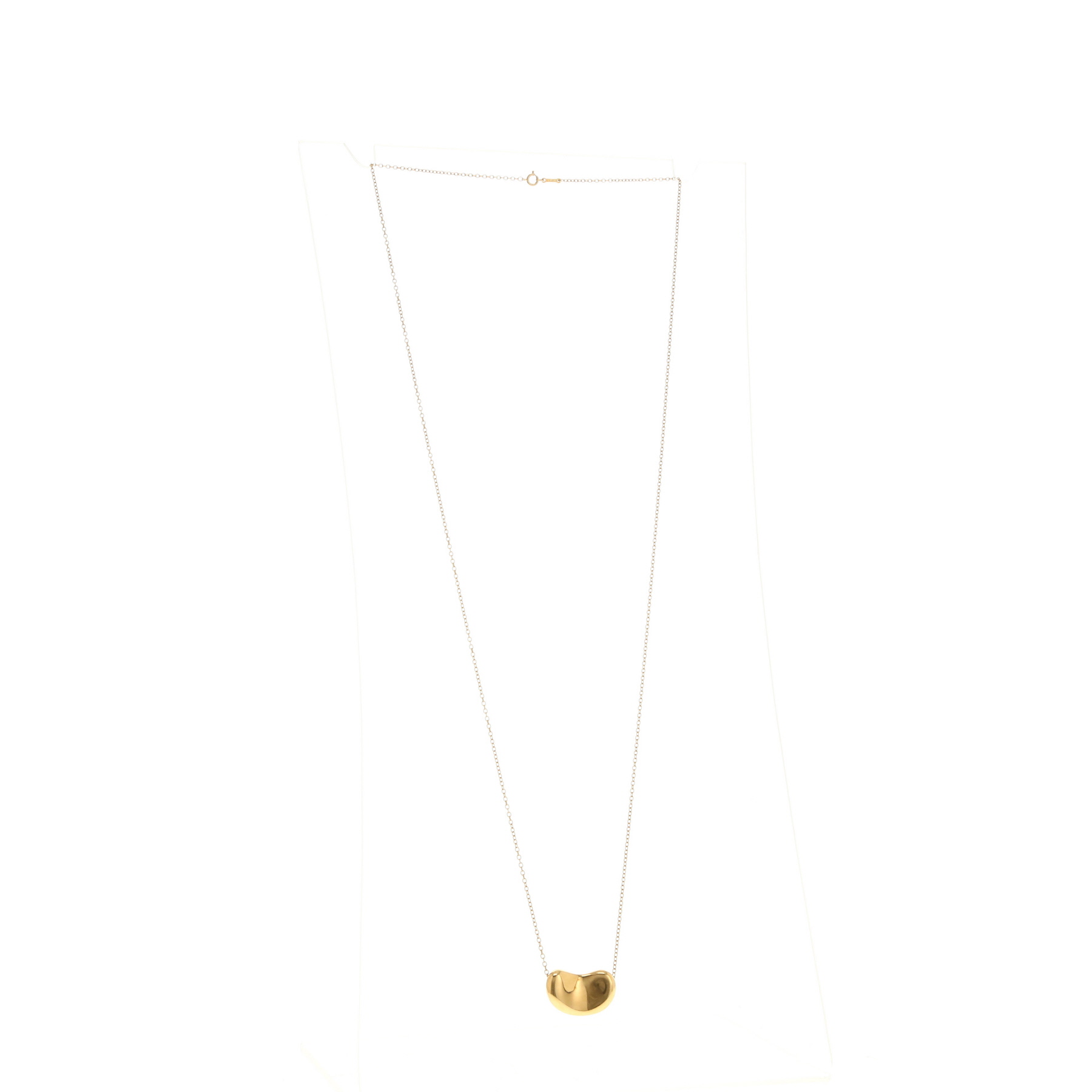 Collana Tiffany & Co Bean modello grande in oro giallo
