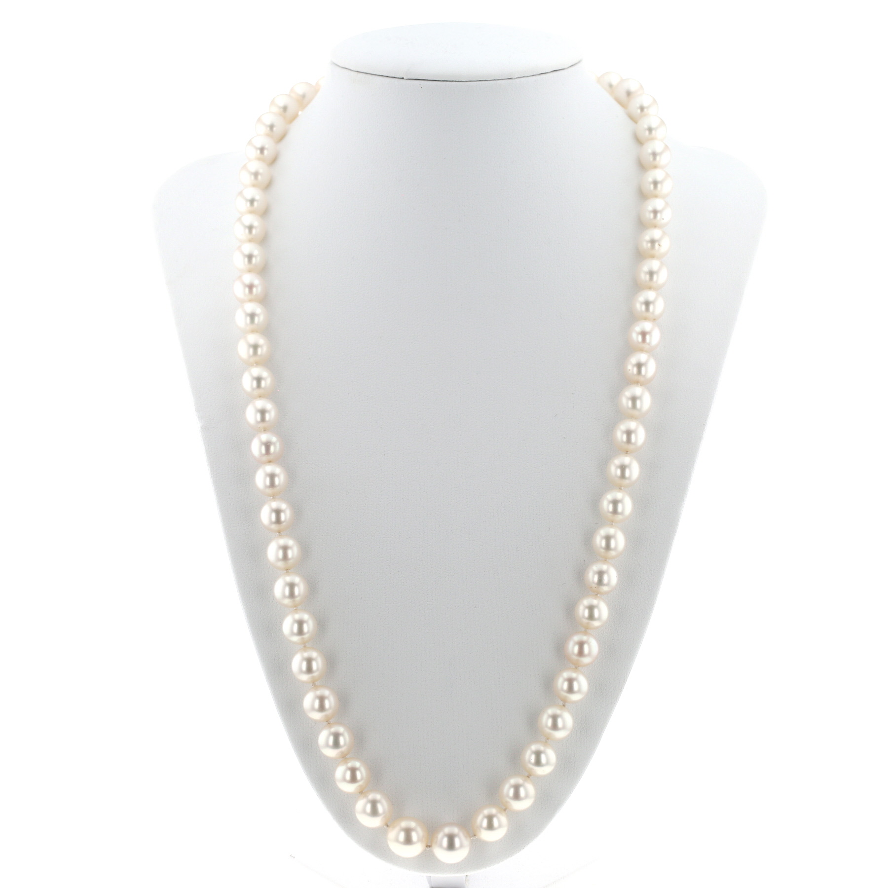 Necklace In Pearls, And Diamonds