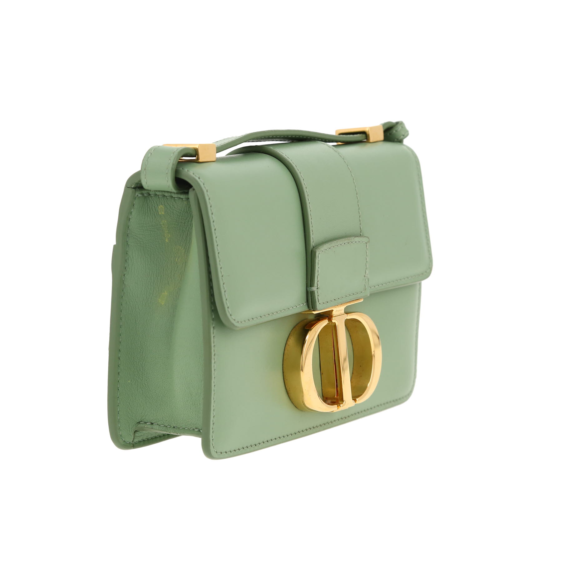 Borsa a tracolla Dior  30 Montaigne mini  in pelle verde