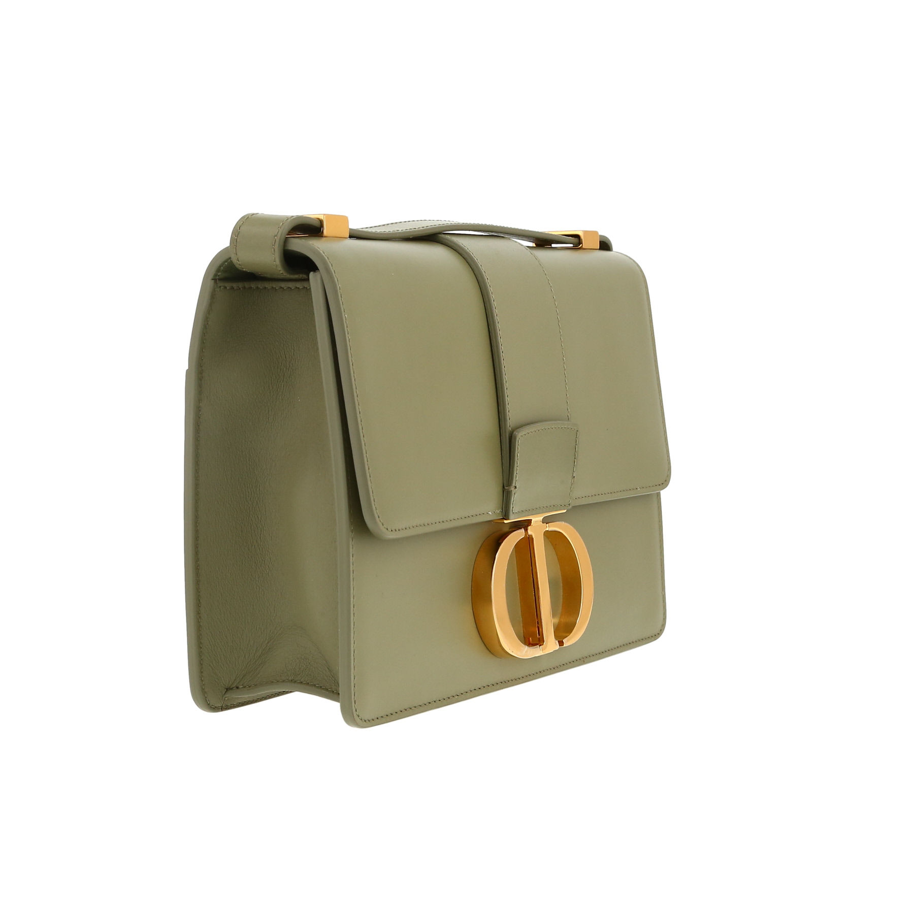 Sac bandoulière Dior  30 Montaigne en cuir vert