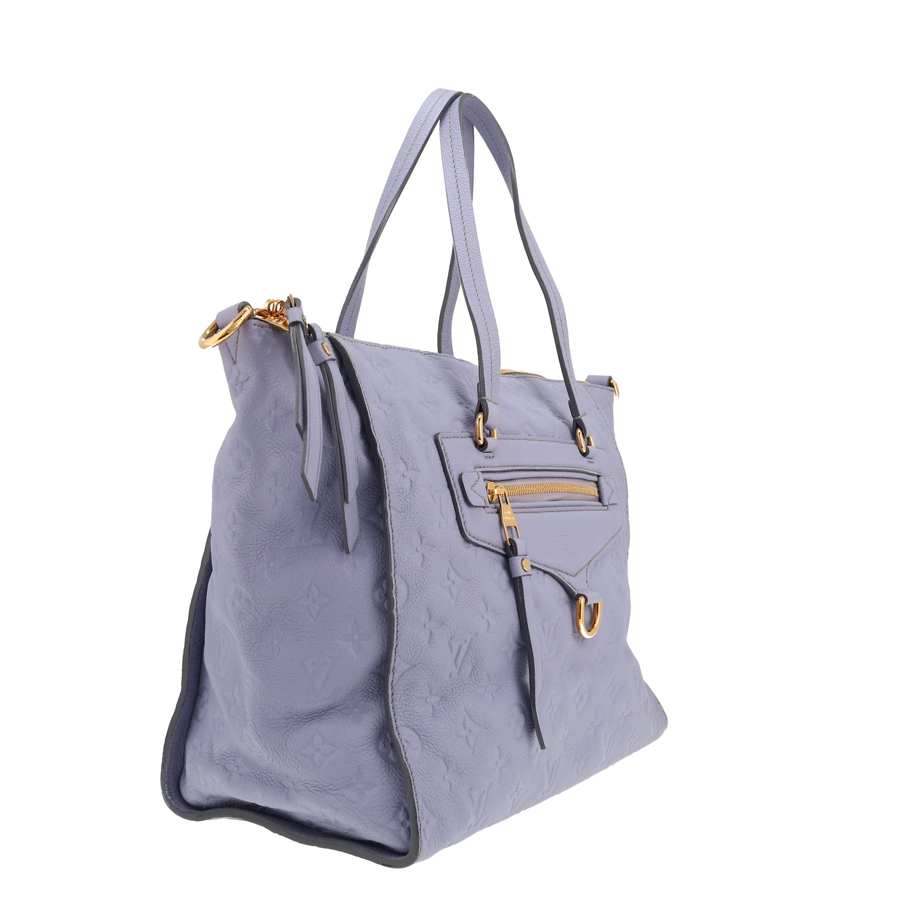 Sac cabas Louis Vuitton  Lumineuse en cuir monogram empreinte violet