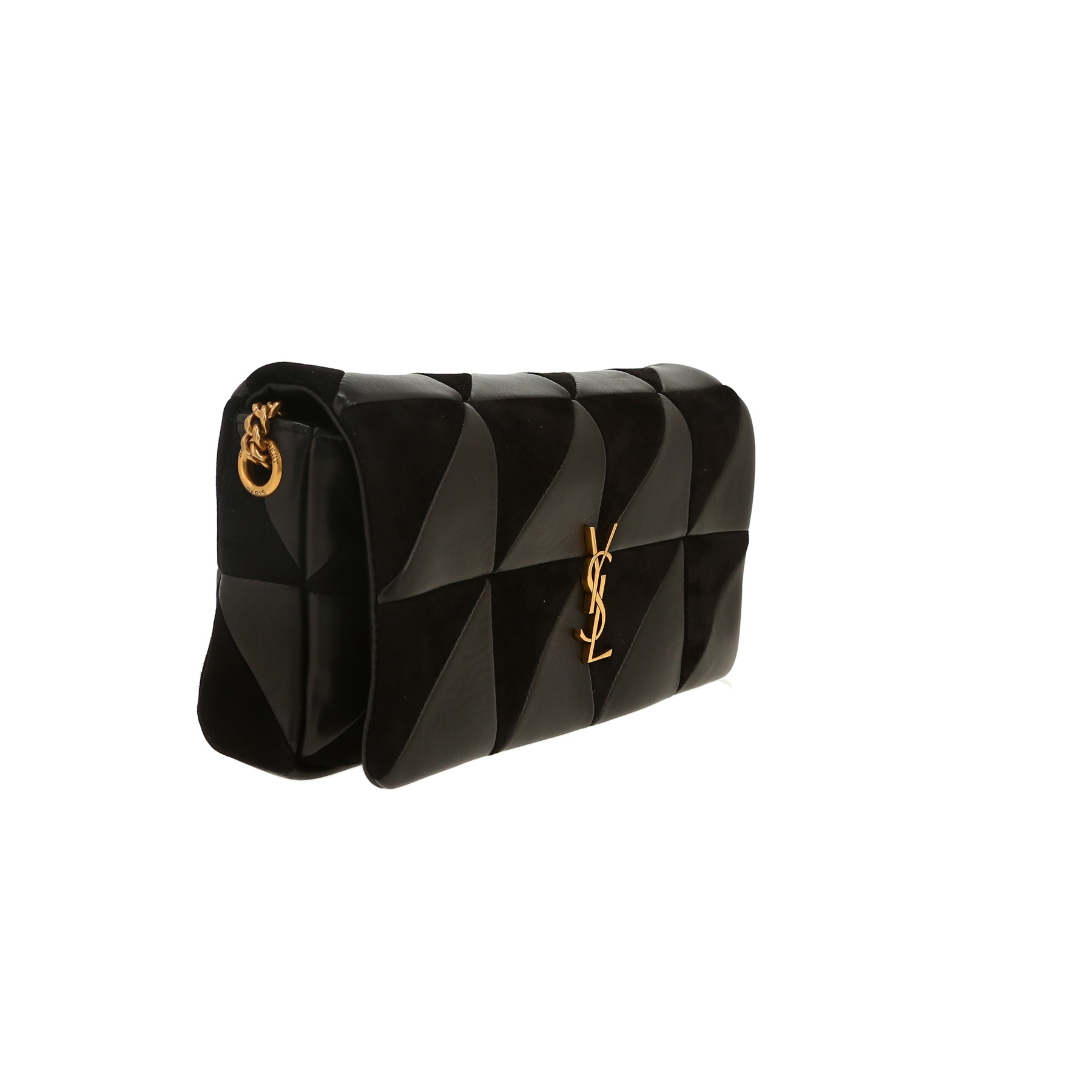 Borsa Saint Laurent  Jamie in pelle nera e Veau velours nero