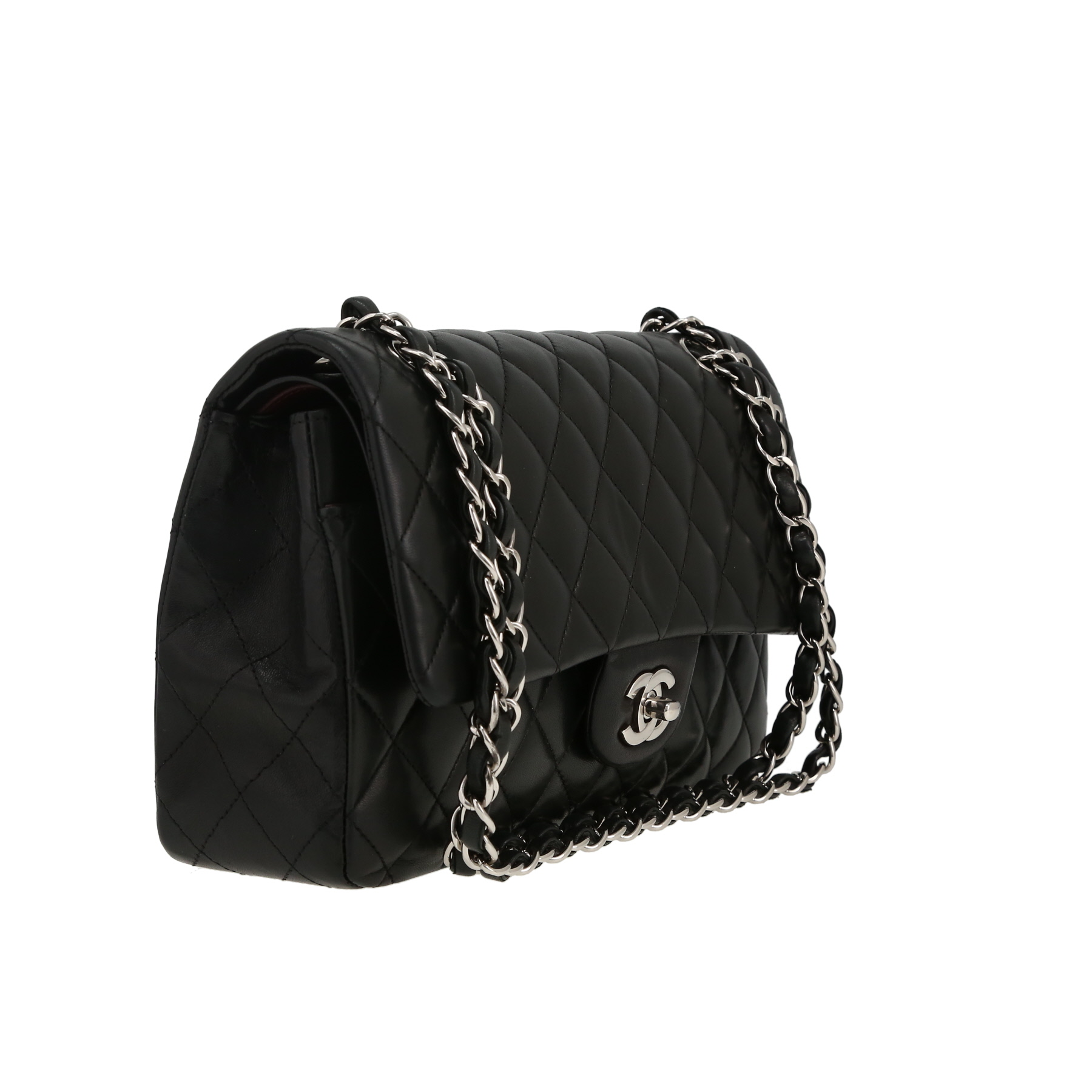 Chanel  Timeless handbag  in black quilted leather