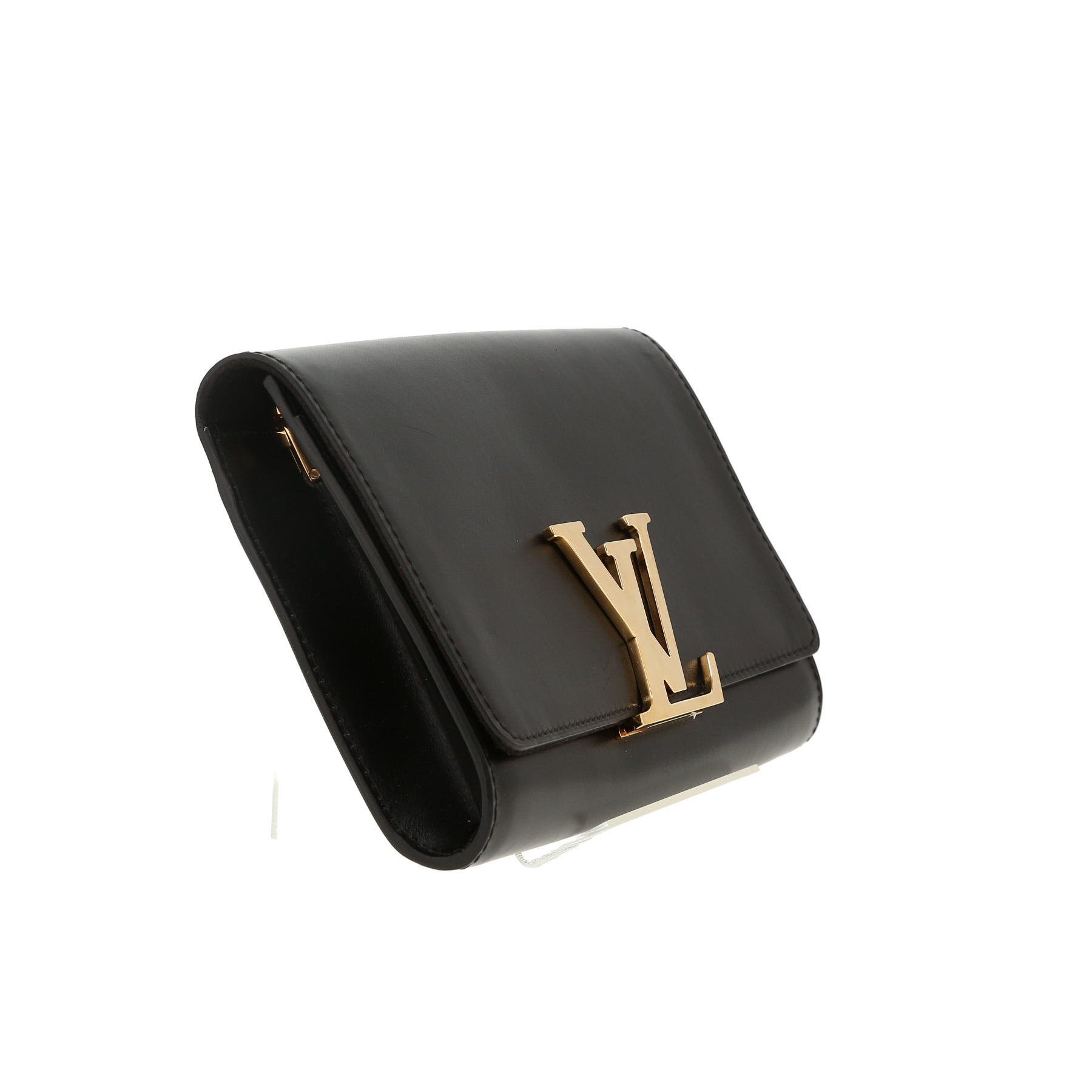 Sac à main Louis Vuitton  Louise en cuir noir