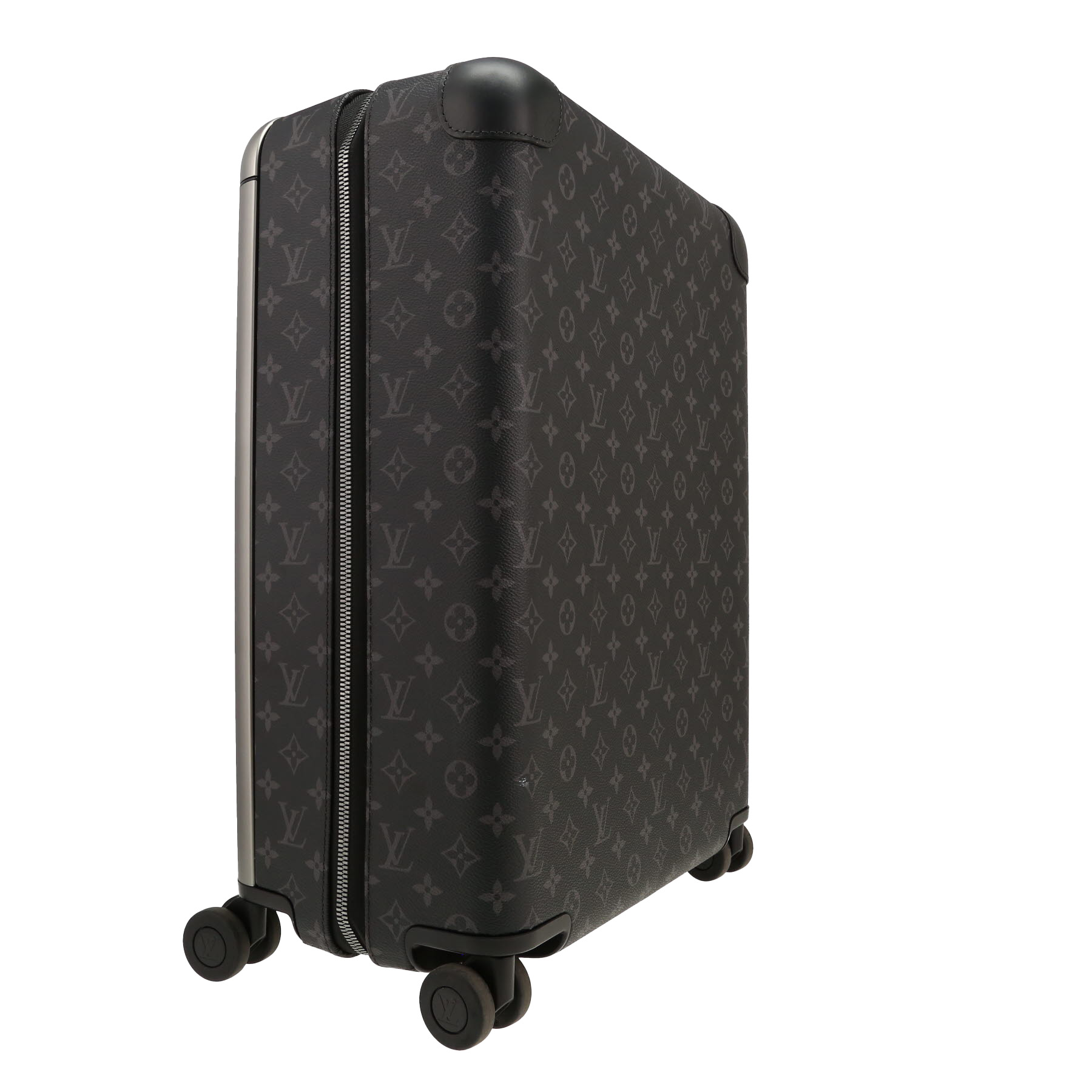Louis Vuitton  Horizon 50 Eclipse suitcase in black monogram canvas  and black aluminium