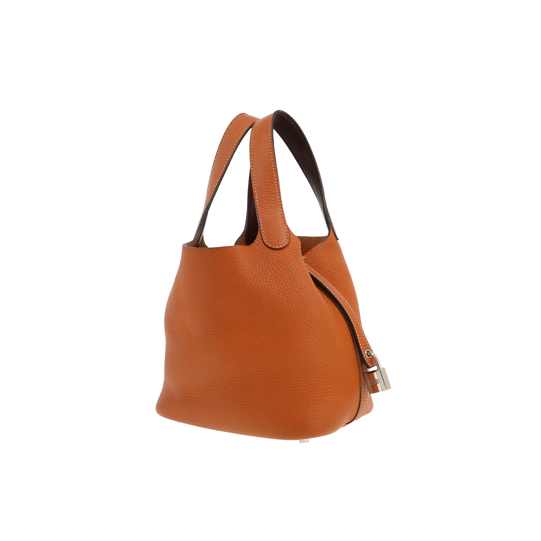 Borsa Hermès  Picotin 22 cm in pelle togo gold