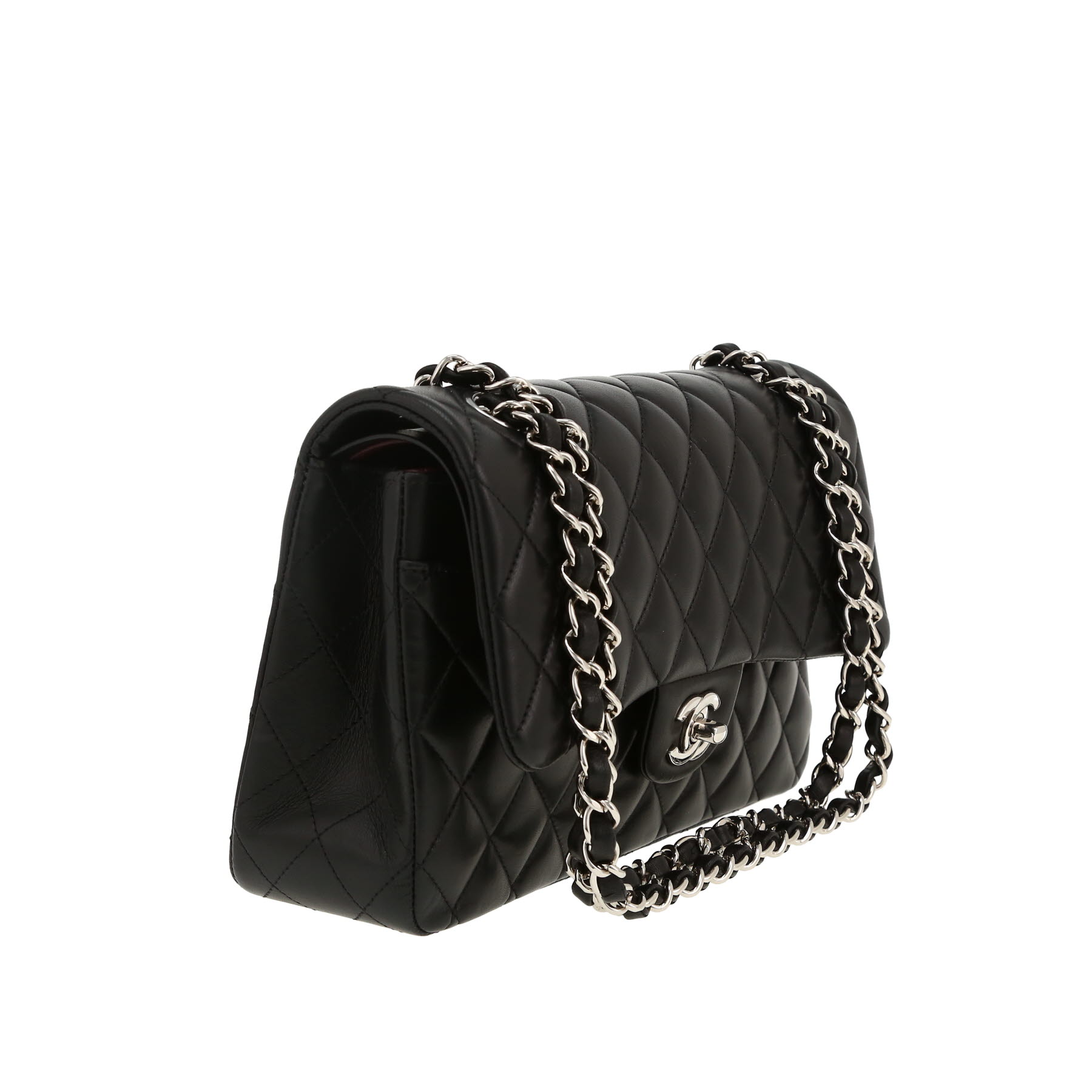 Chanel  Timeless Classic handbag  in black quilted leather