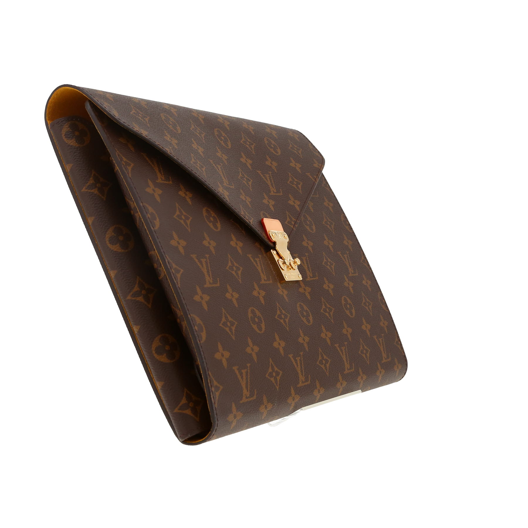Louis Vuitton  Dossier Mark briefcase  in brown monogram canvas  and natural leather