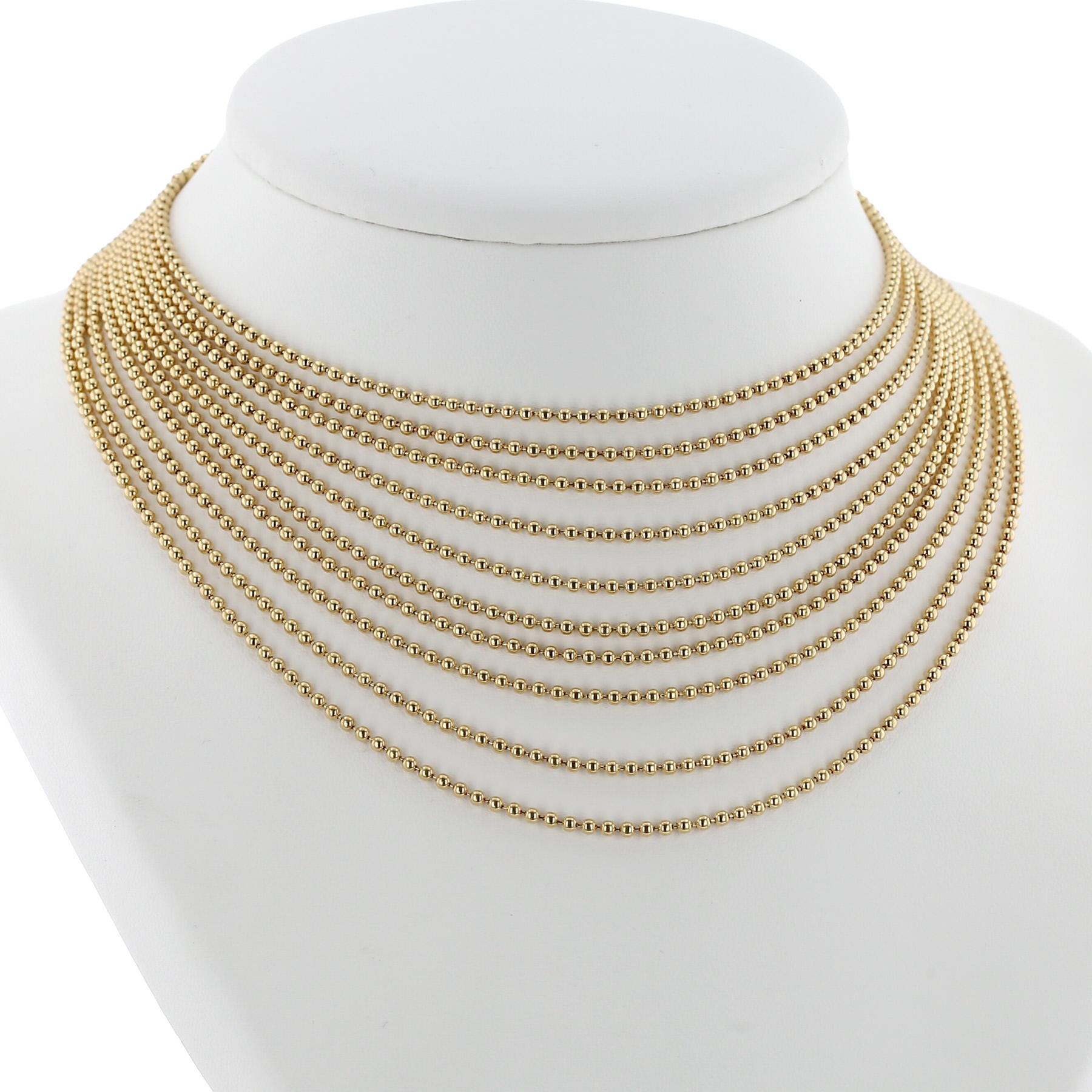 Cartier Draperie necklace in yellow gold