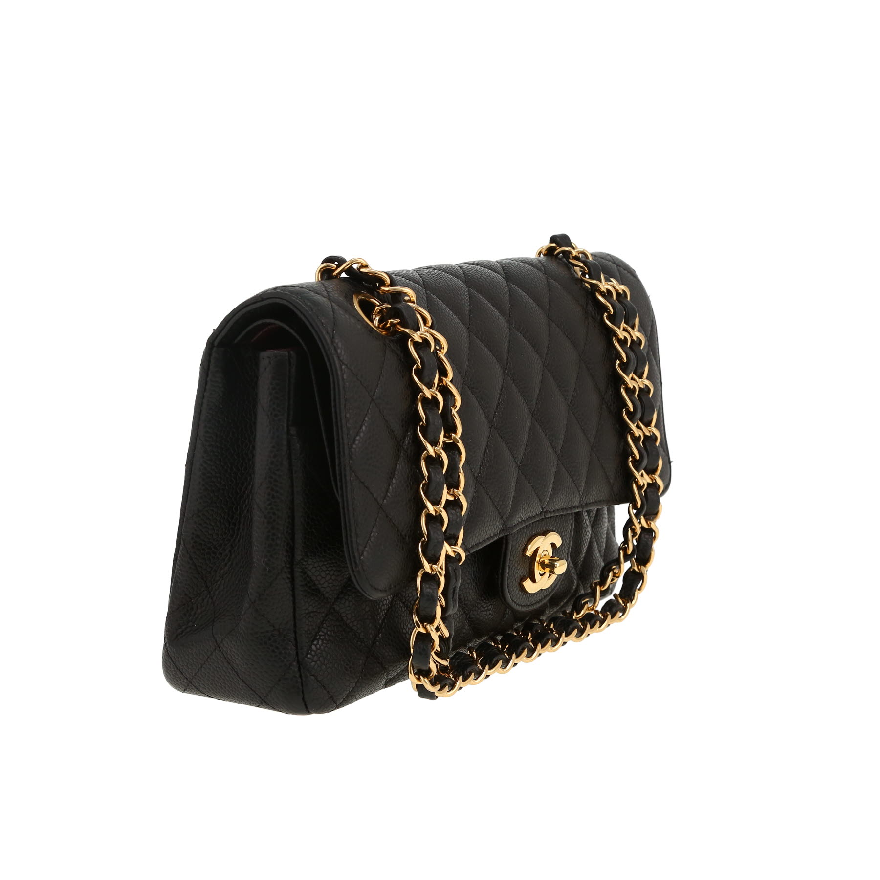 Chanel  Timeless Classic handbag  in black quilted leather