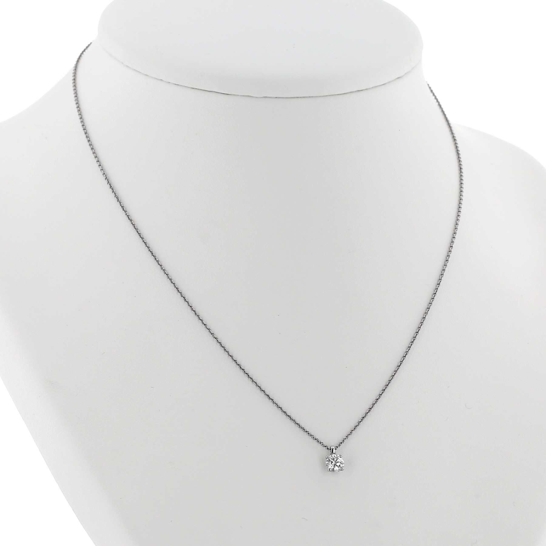 Collana De Beers DB Classic in platino e diamante