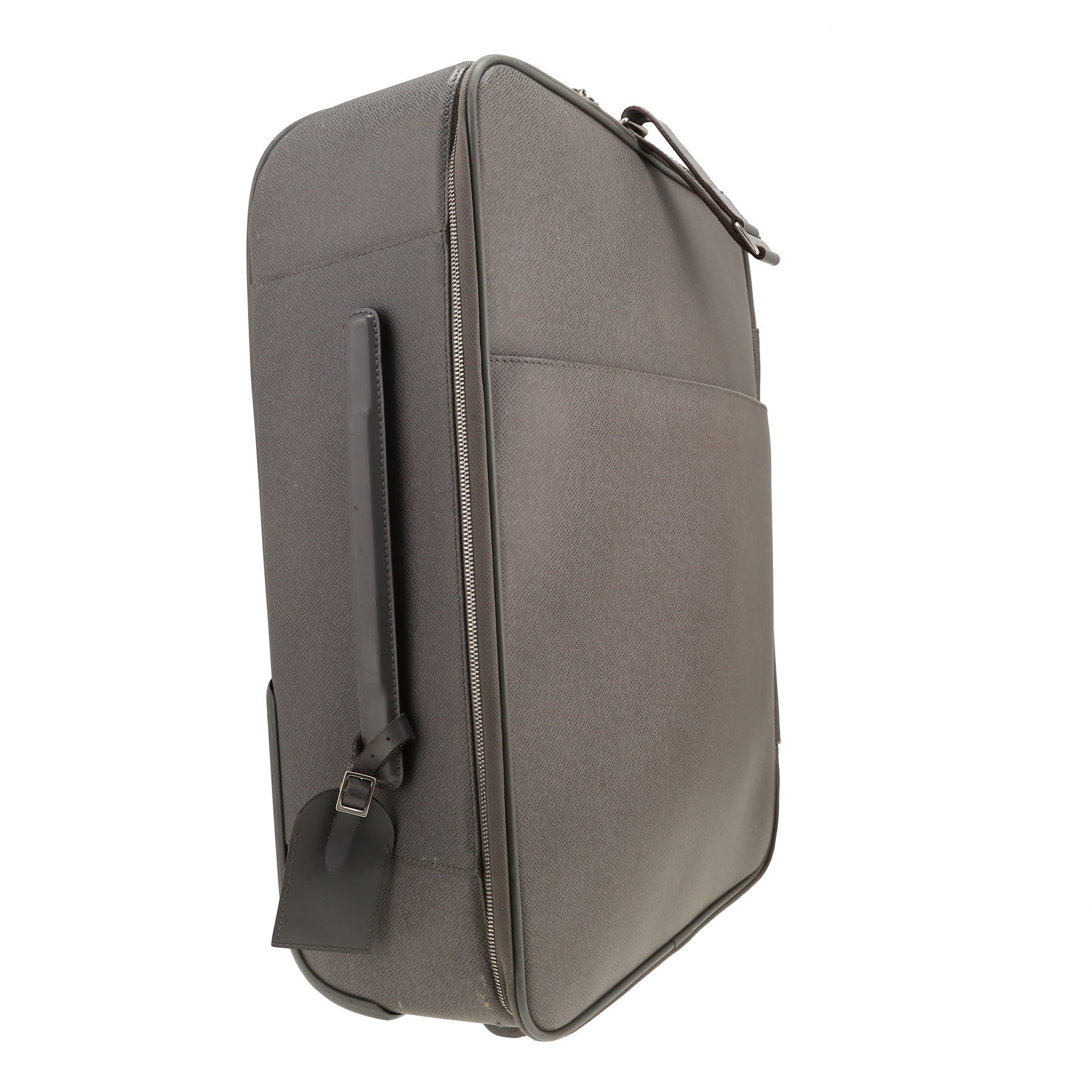 Valigia Louis Vuitton  Pegase in pelle taiga grigia