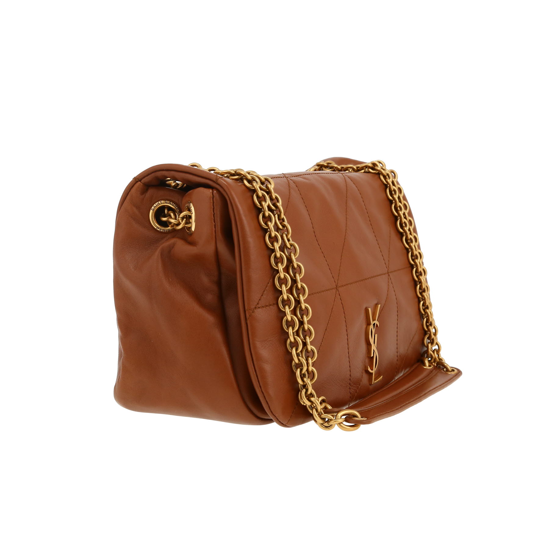 Borsa Saint Laurent  Jamie in pelle marrone