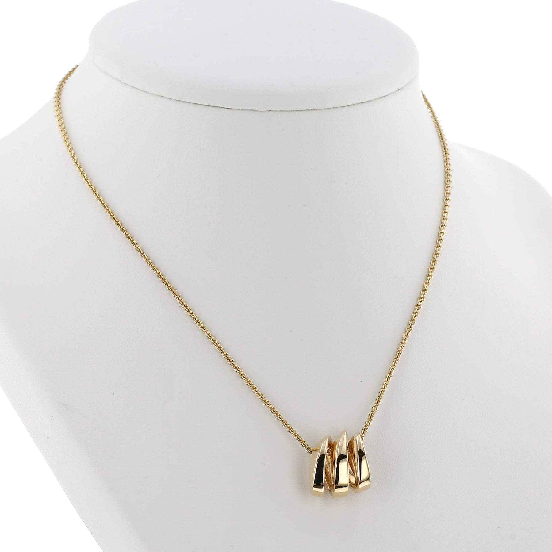 Collier Fred Serpentine en or jaune