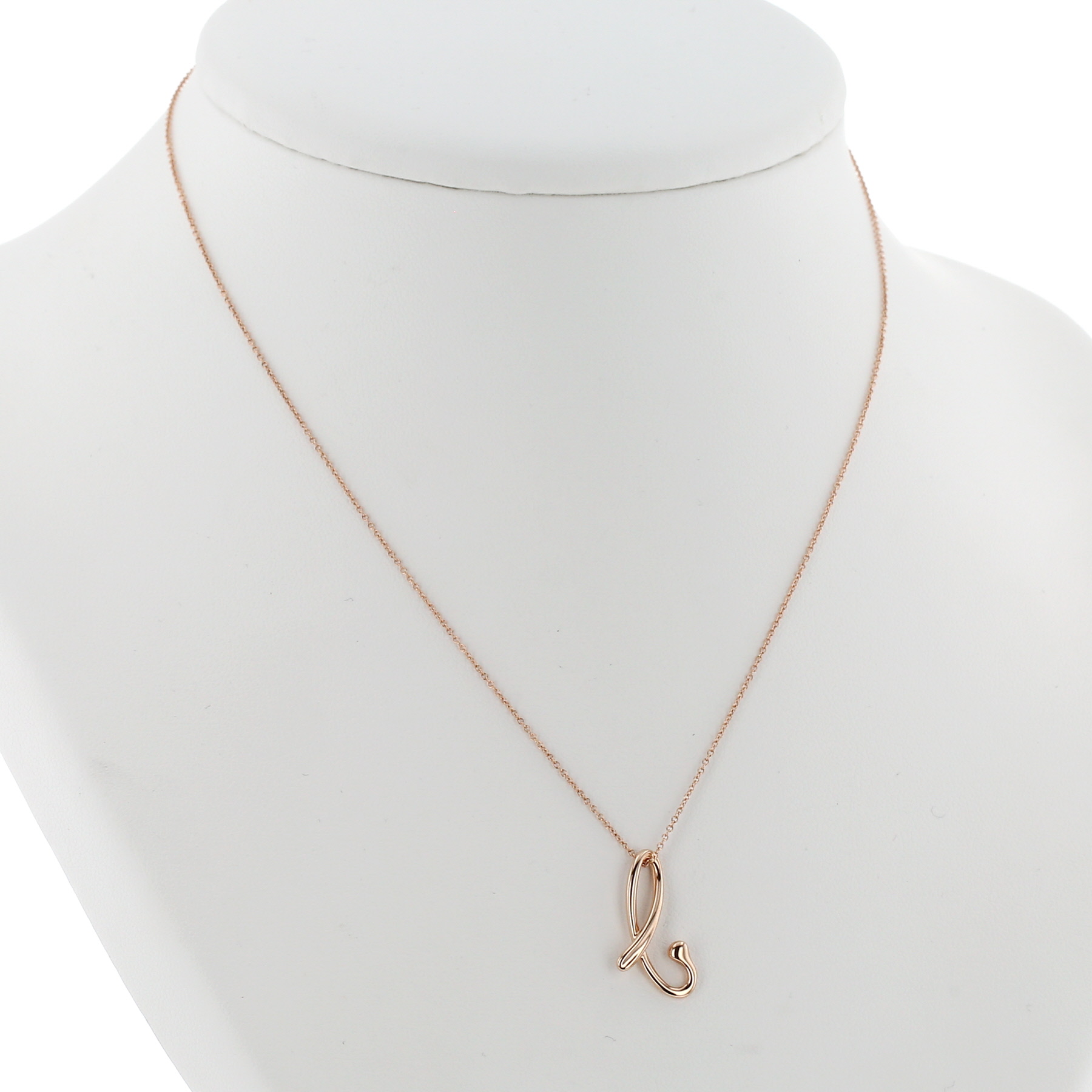 Tiffany & Co Elsa Peretti pendant in pink gold