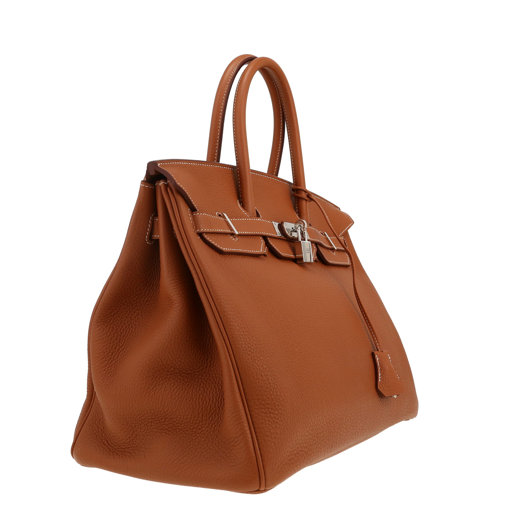 Hermès  Birkin 35 cm handbag  in gold togo leather