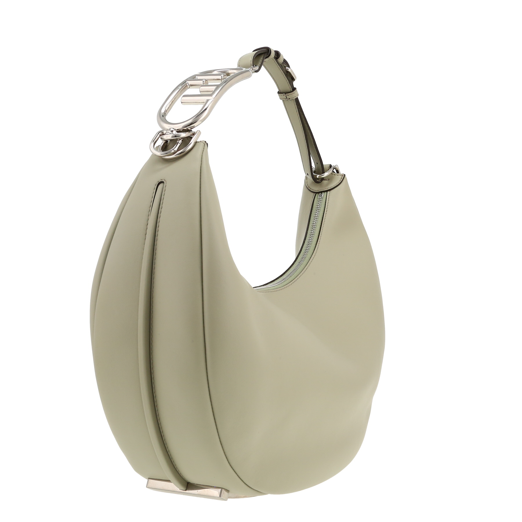 Borsa Fendi  Fendigraphy in pelle verde Mandorla