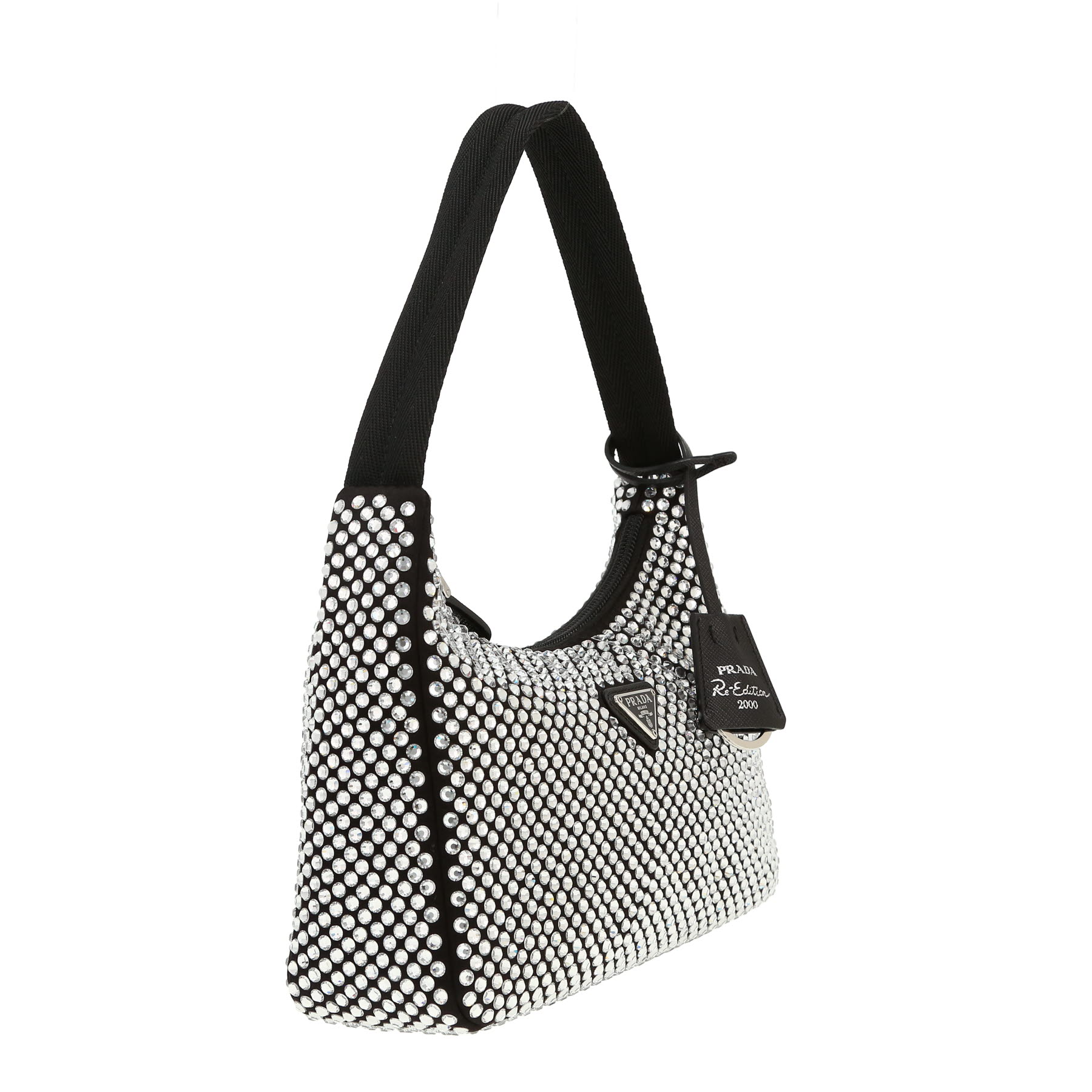 Prada  Re-Edition 2005 handbag  in black canvas