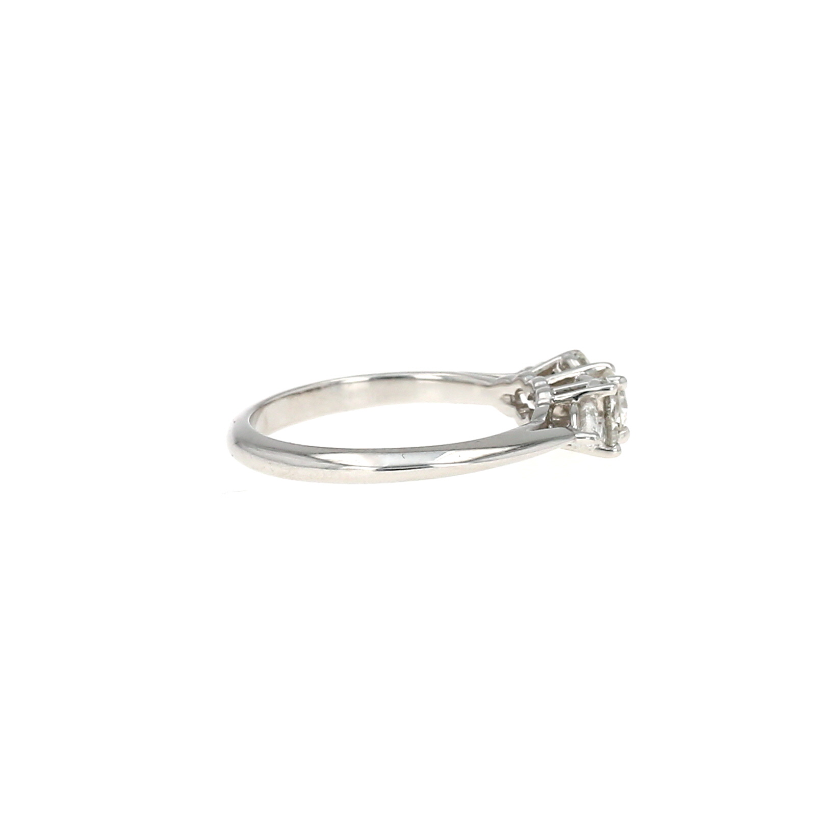 Sortija Tiffany & Co Seven Stone de platino y diamantes