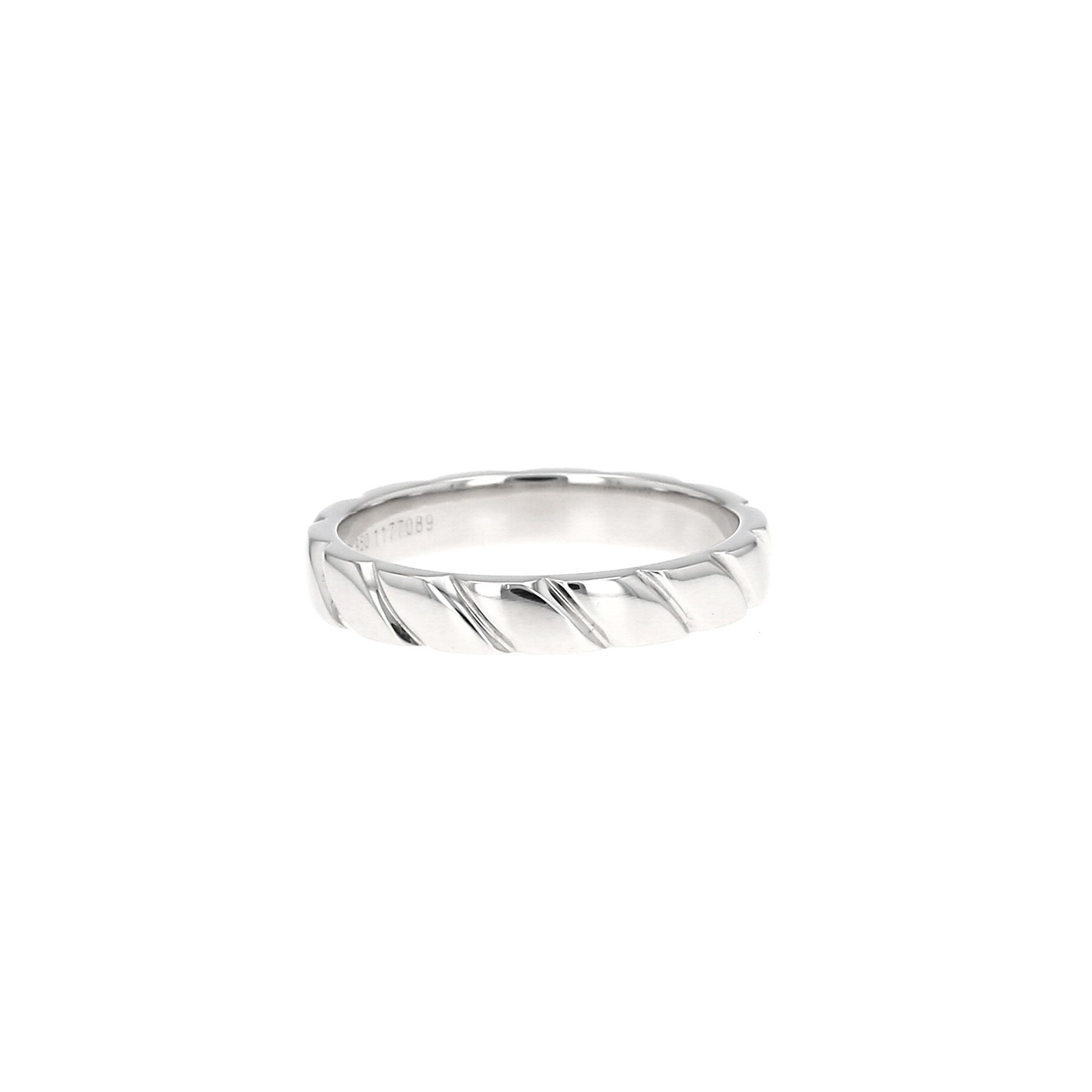 Anello Chaumet Torsade in platino