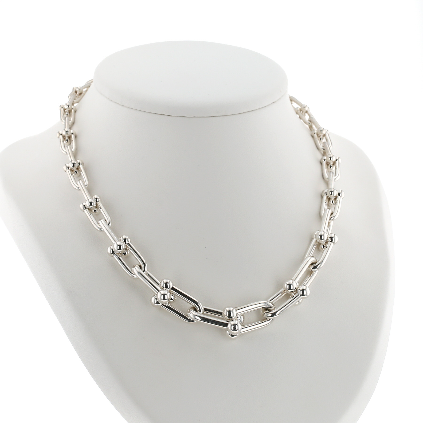 Collier Tiffany 
Co City HardWear en argent