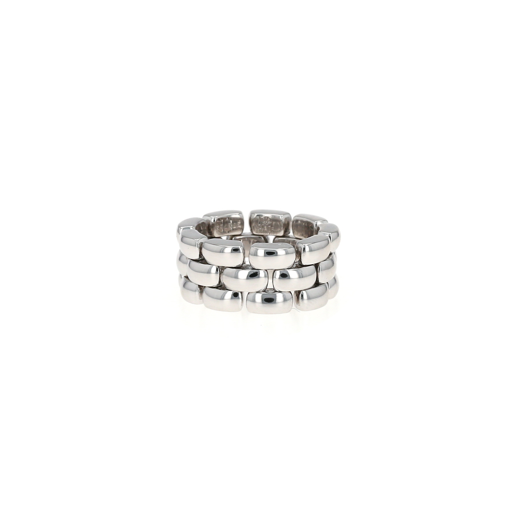 Flexible Chaumet Khesis ring in white gold