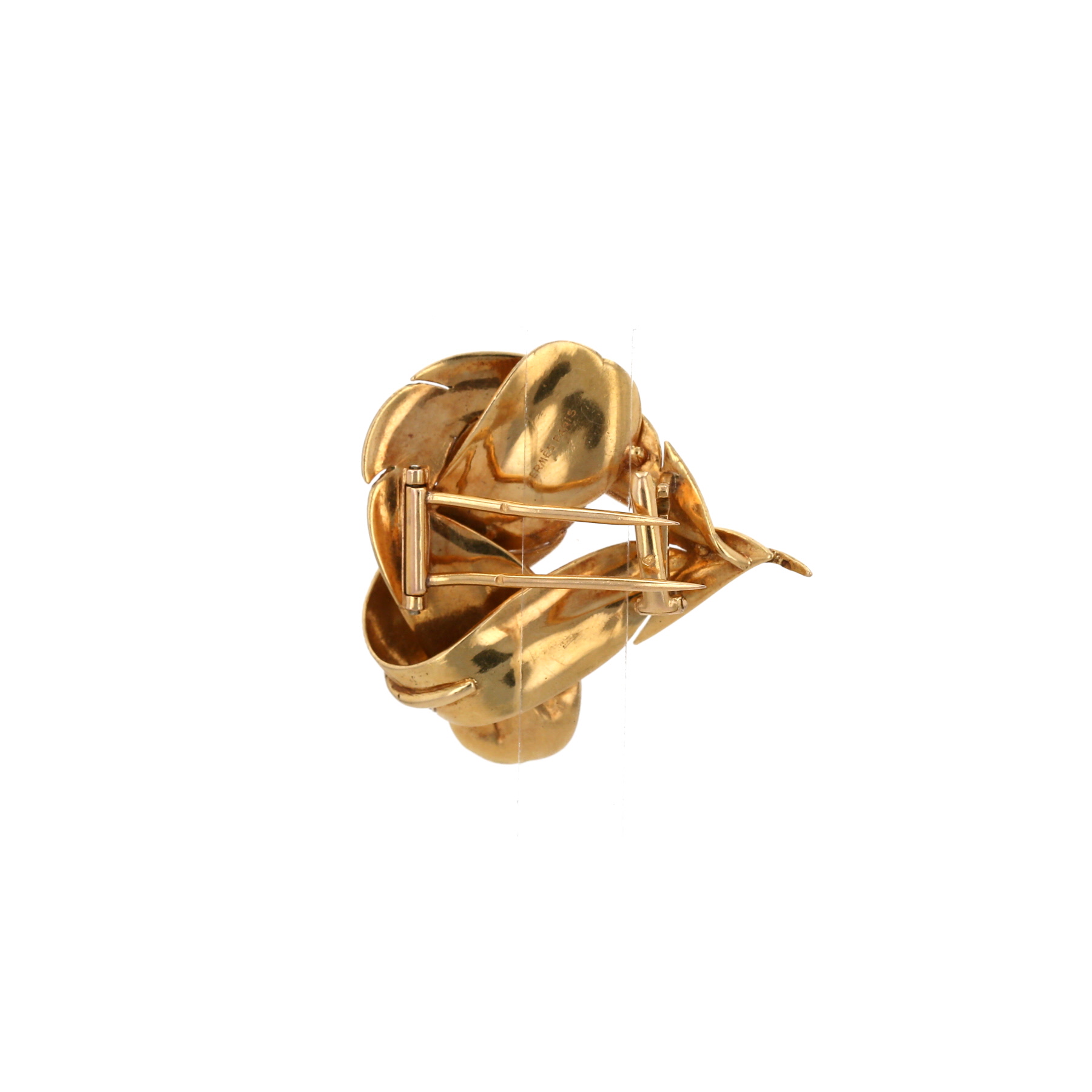 Hermès  brooch in yellow gold