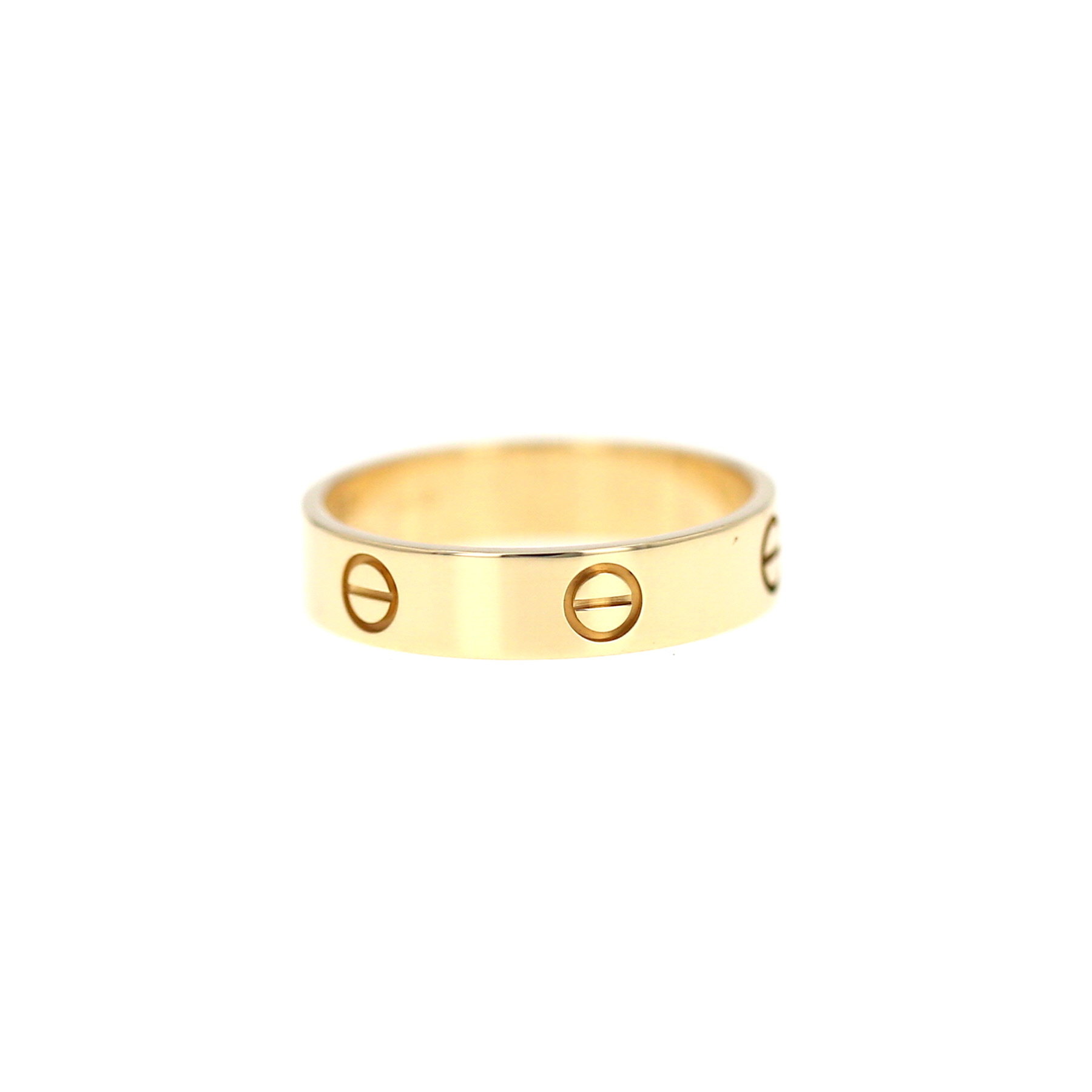 Cartier Love ring in yellow gold