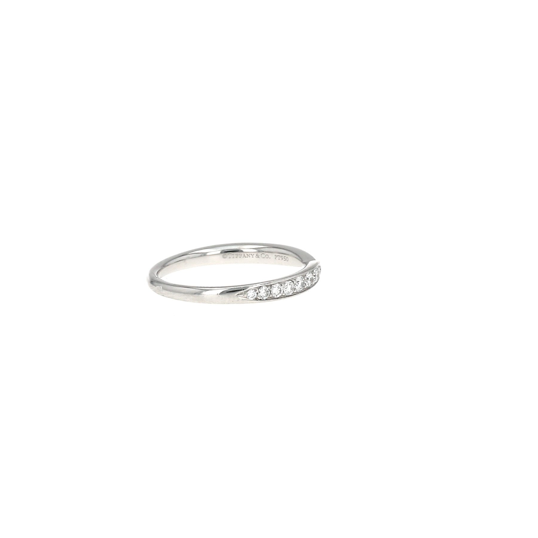 Tiffany 
Co Harmony wedding ring in platinium and diamonds Tiffany 
Co Harmony wedding ring in platinium and diamonds
