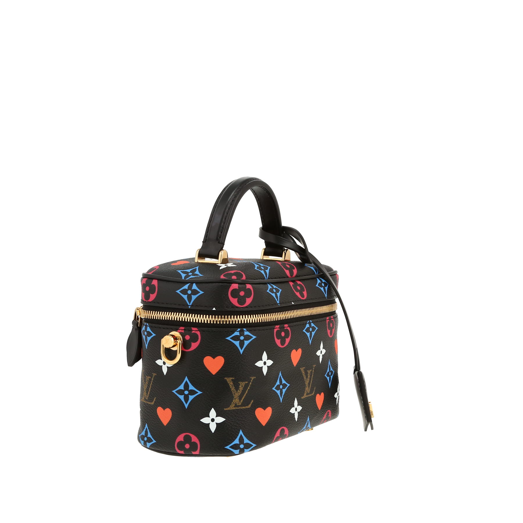 Louis Vuitton  Vanity Game On in multicolor and black monogram canvas  and black leather