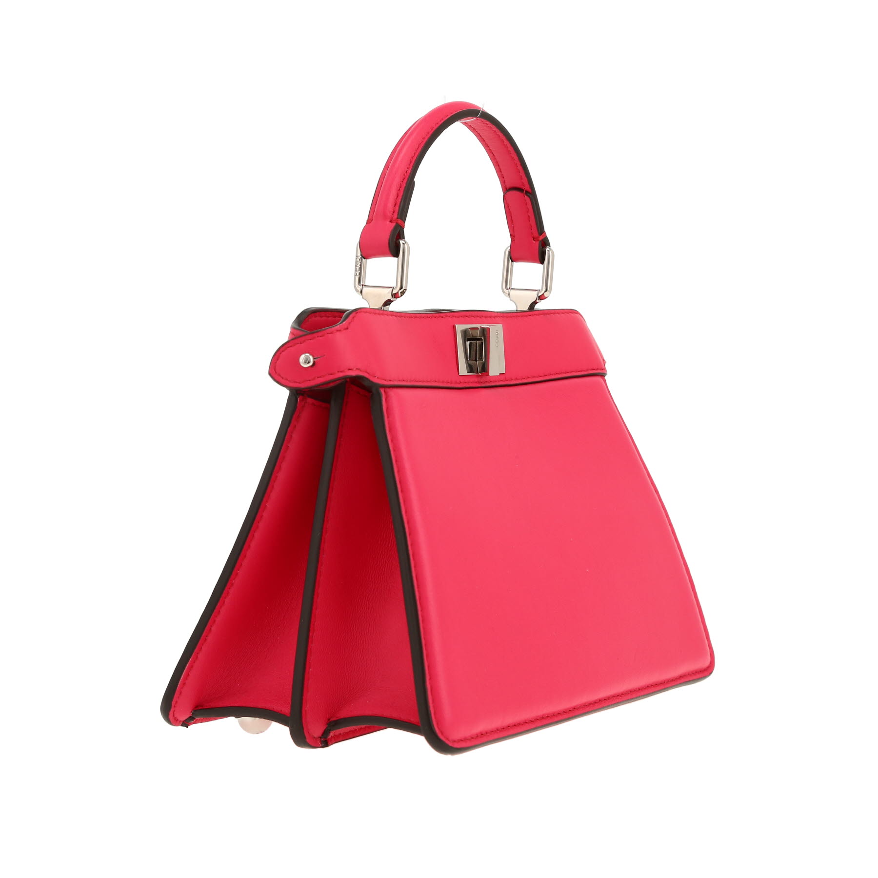 Fendi  Peekaboo ISeeU small model  shoulder bag  in pink leather