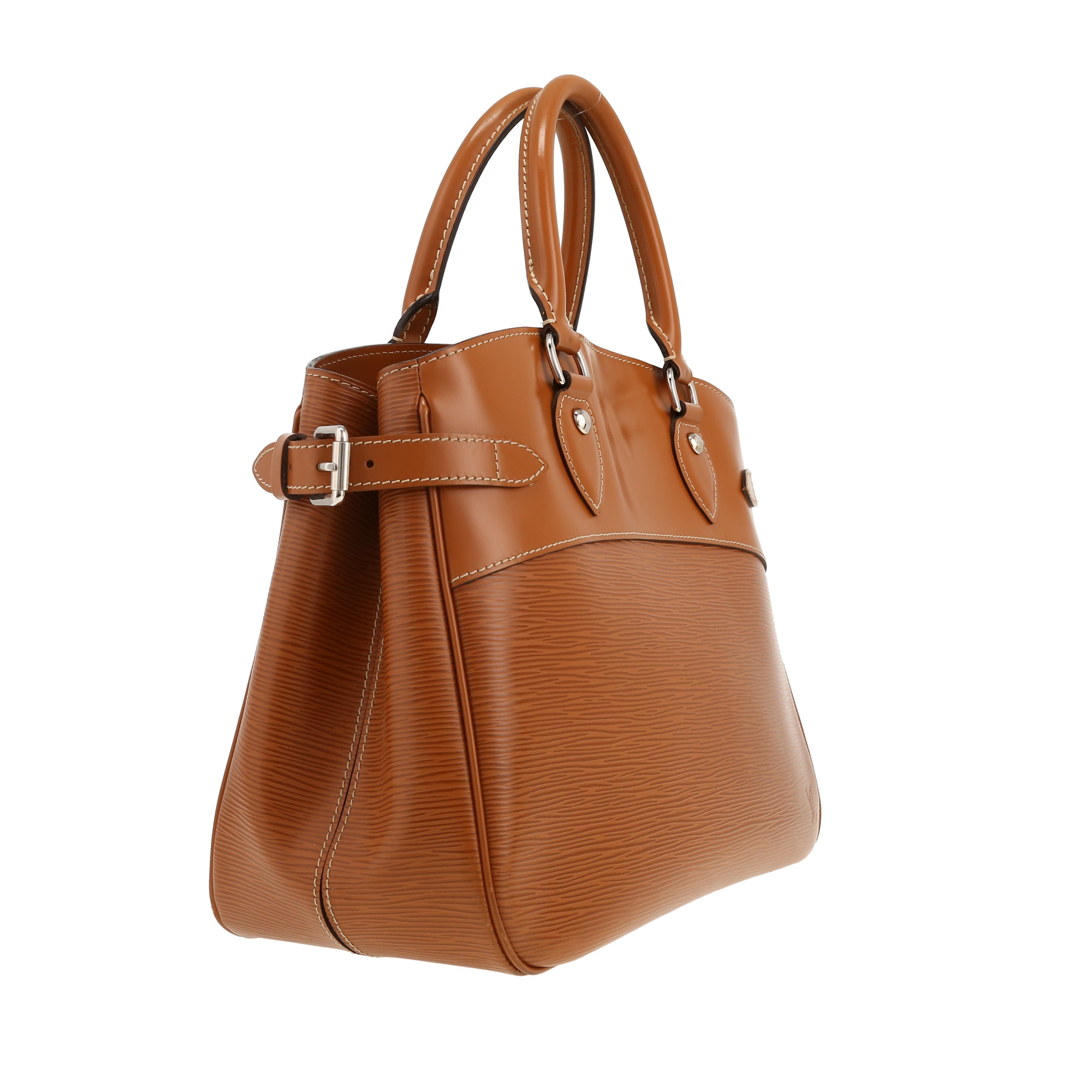 Sac à main Louis Vuitton  Passy en cuir épi marron