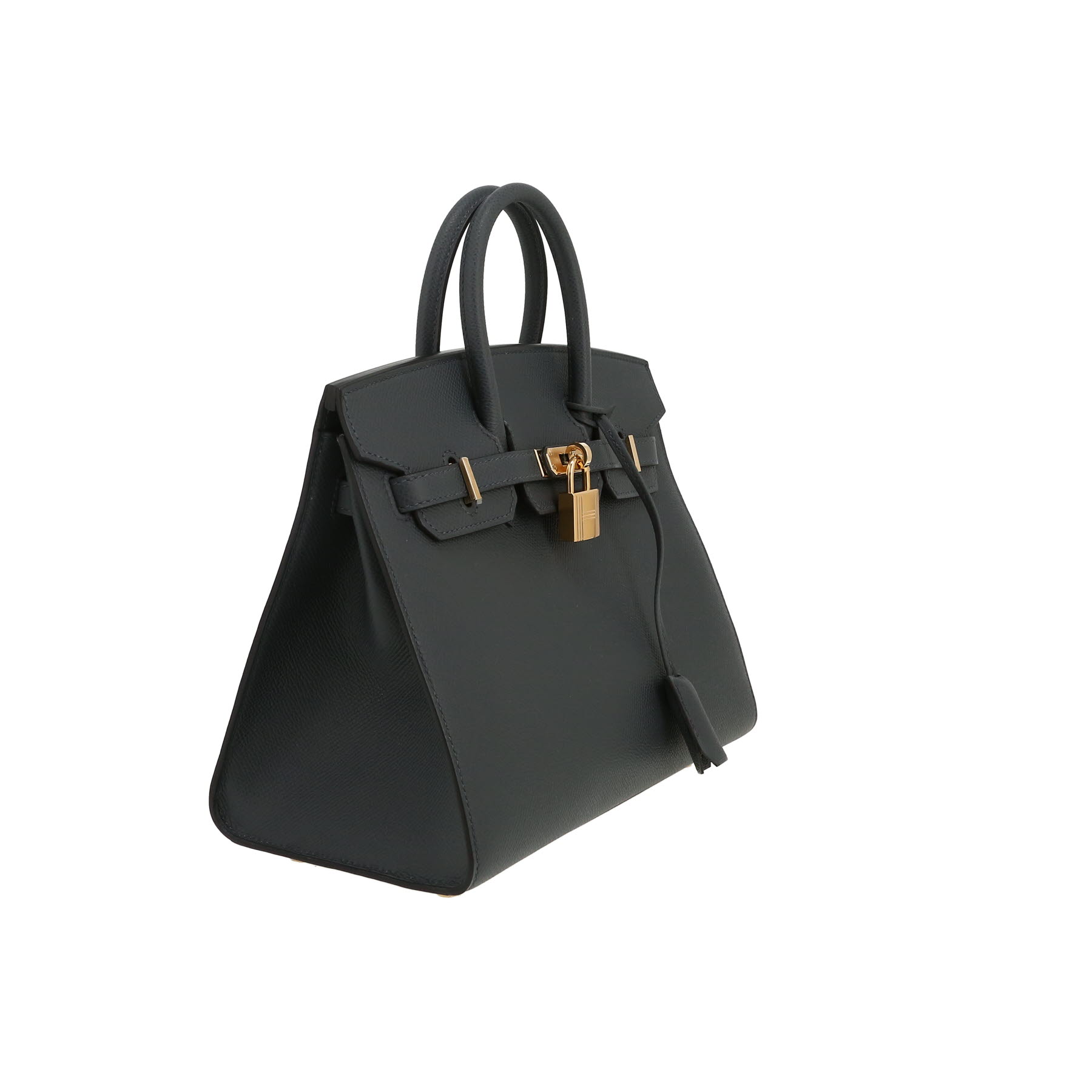 Borsa Hermès  Birkin 25 cm in pelle Epsom Gris Misty