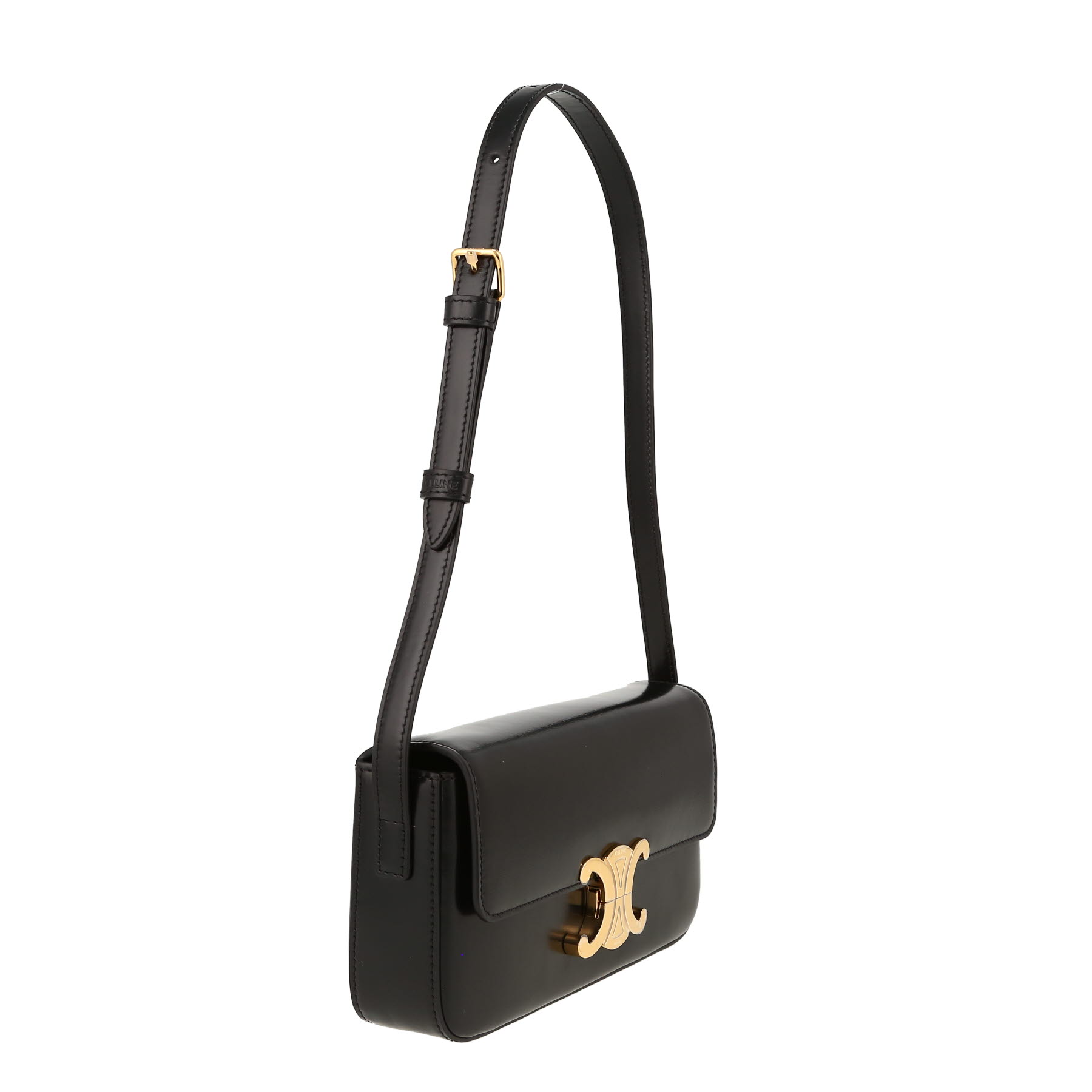 Borsa Celine  Claude in pelle nera