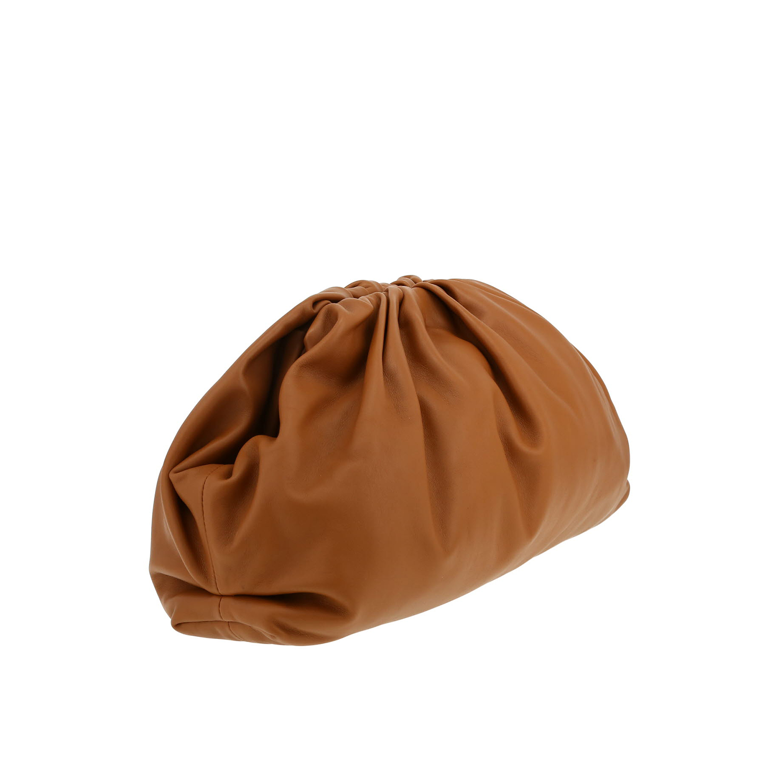Bottega Veneta  Pouch handbag/clutch  in brown leather