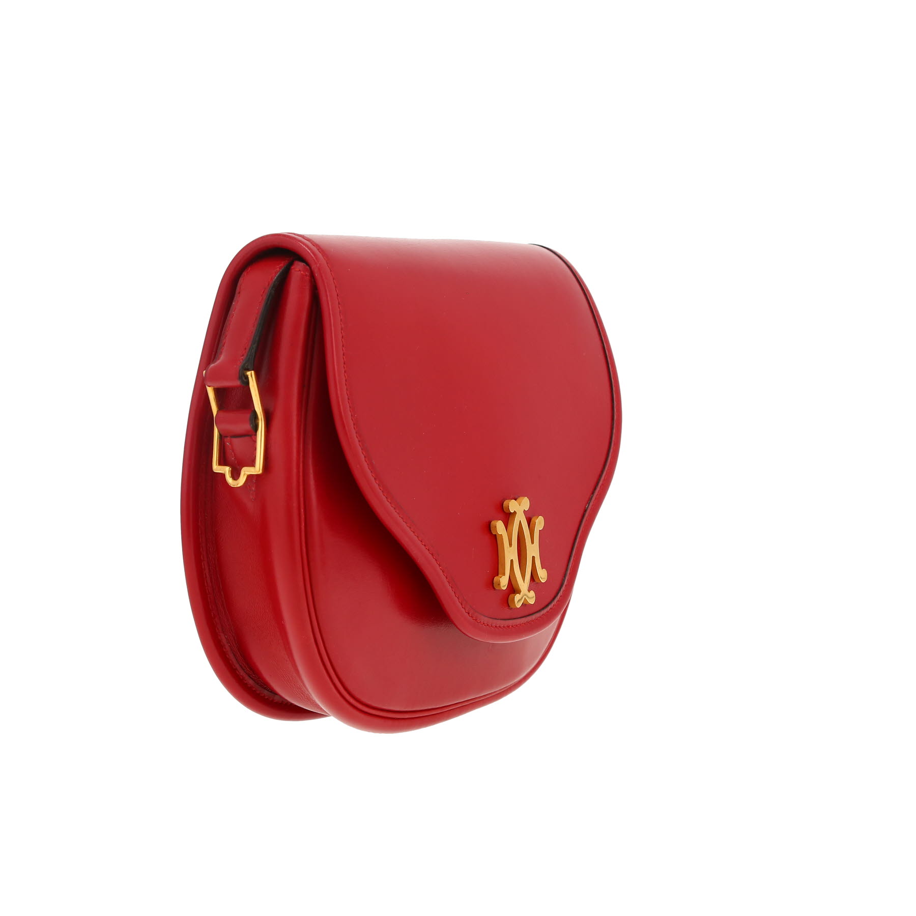Hermès  Lift shoulder bag  in red Vif box leather