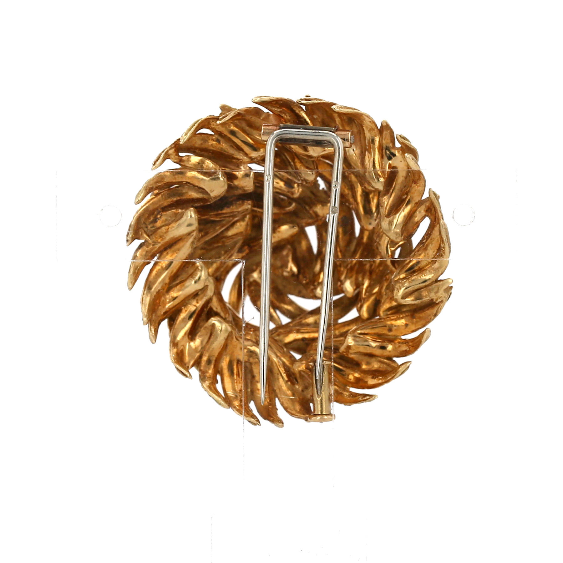 Hermès   1970's brooch-pendant in yellow gold