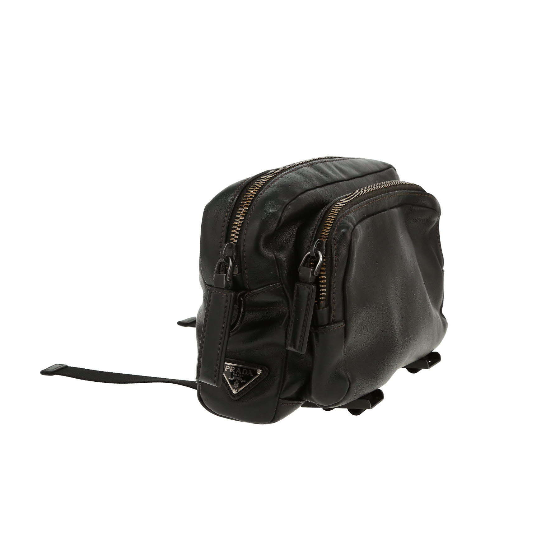 Borsa a tracolla Prada   in pelle nera