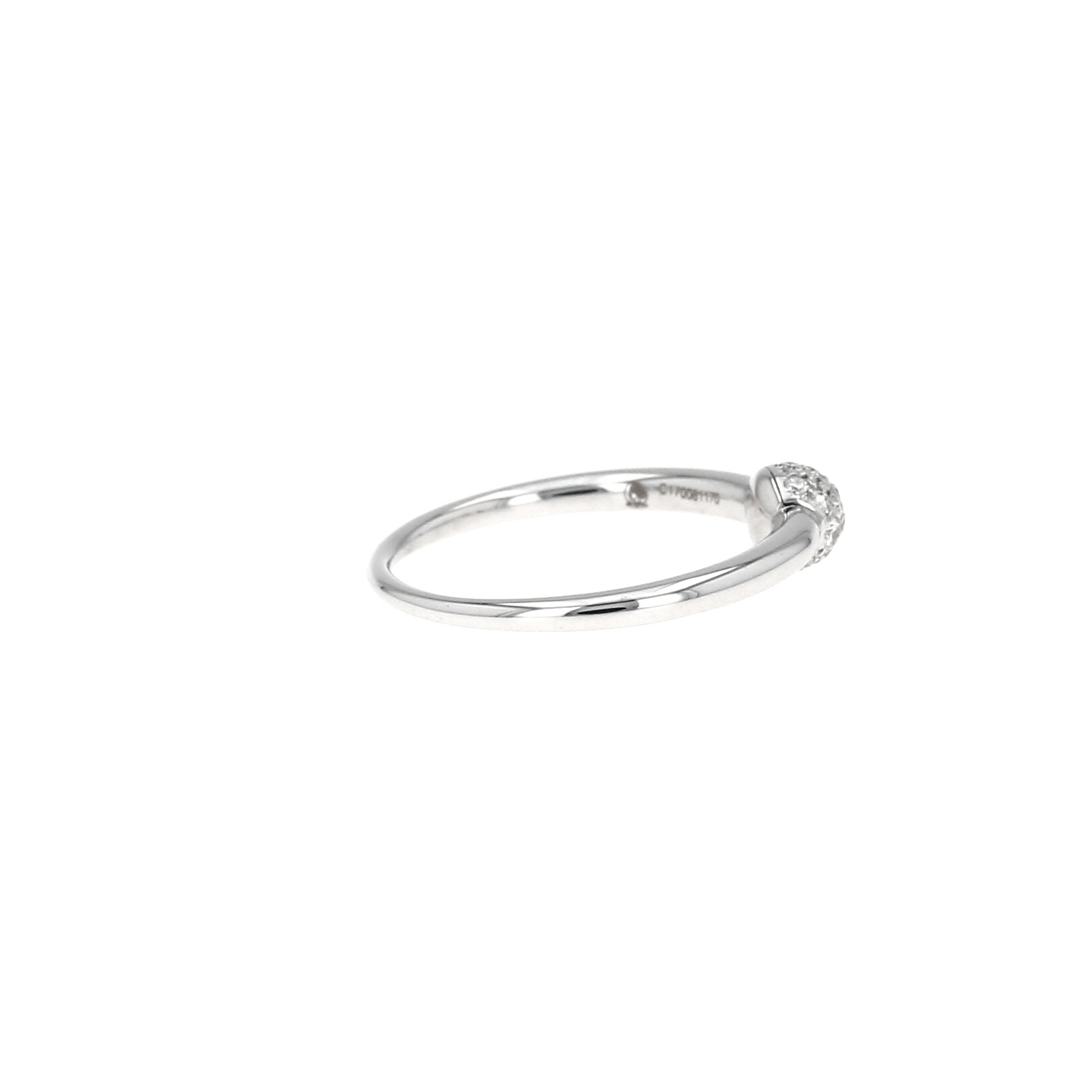 Anello Pomellato M'ama Non M'ama in oro bianco e diamante