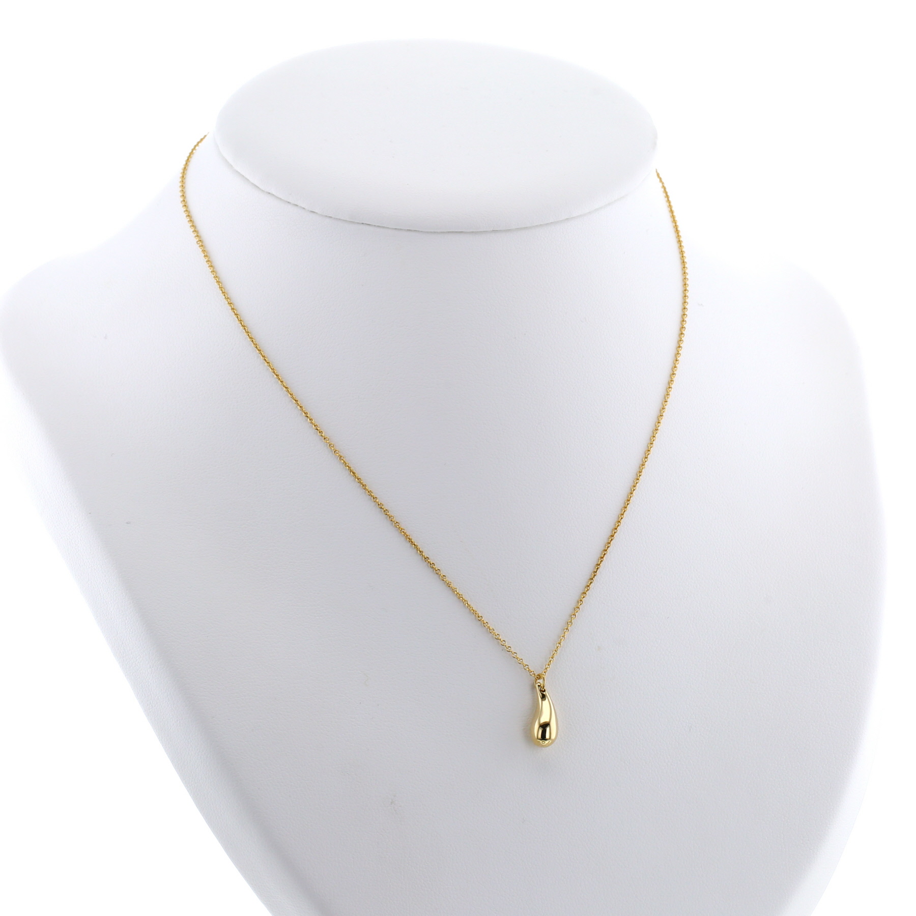 Collar Tiffany & Co Teardrop de oro amarillo