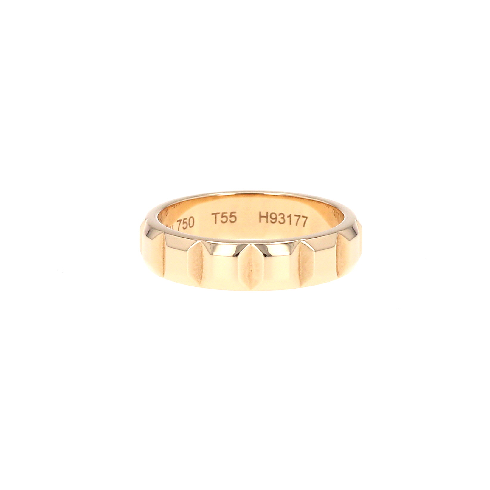 Alliance Boucheron Clou de Paris en or rose