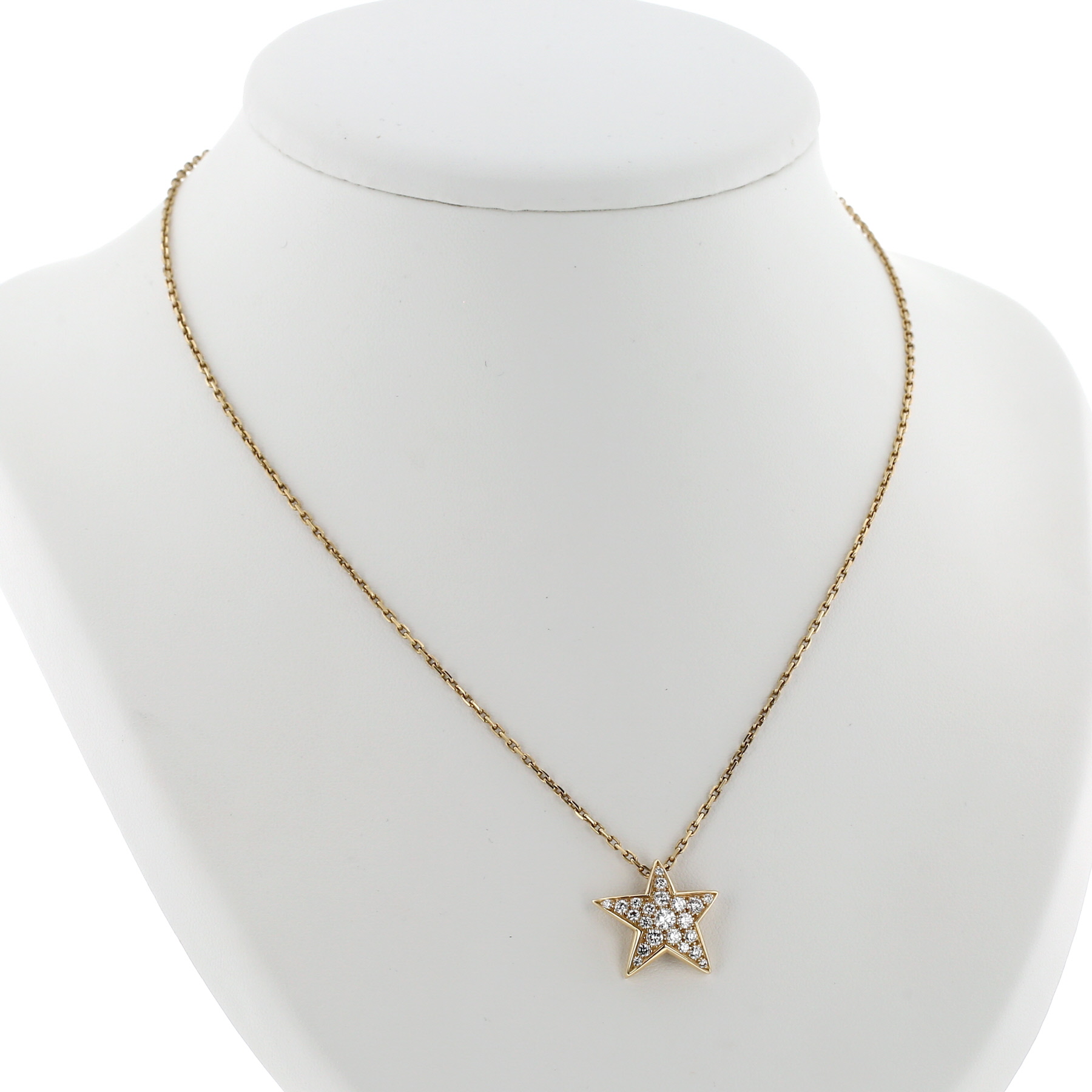 Chanel Comètes large model necklace in yellow gold and diamonds Chanel Comètes large model necklace in yellow gold and diamonds
