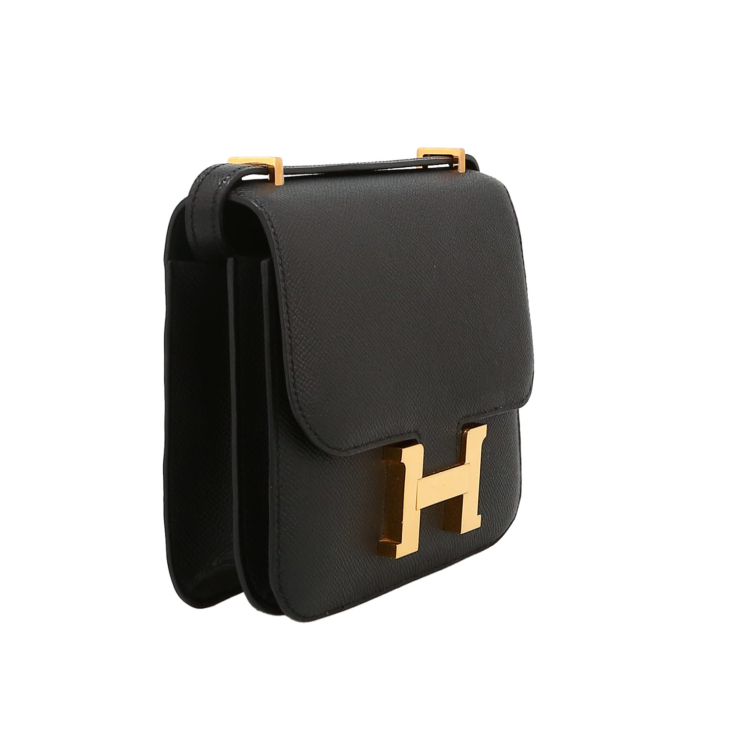 Hermès  Constance handbag  in black epsom leather