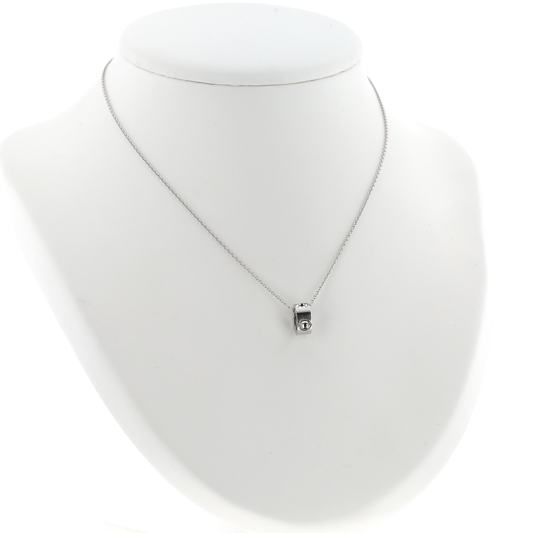 Colgante Louis Vuitton Empreinte de oro blanco